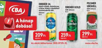 Újság CBA - 2021.07.05 - 2021.07.31.