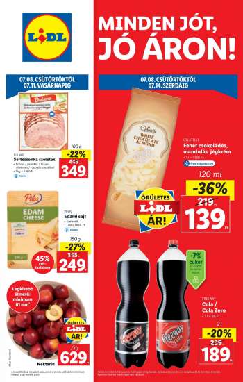 Újság Lidl - 2021.07.08 - 2021.07.14.