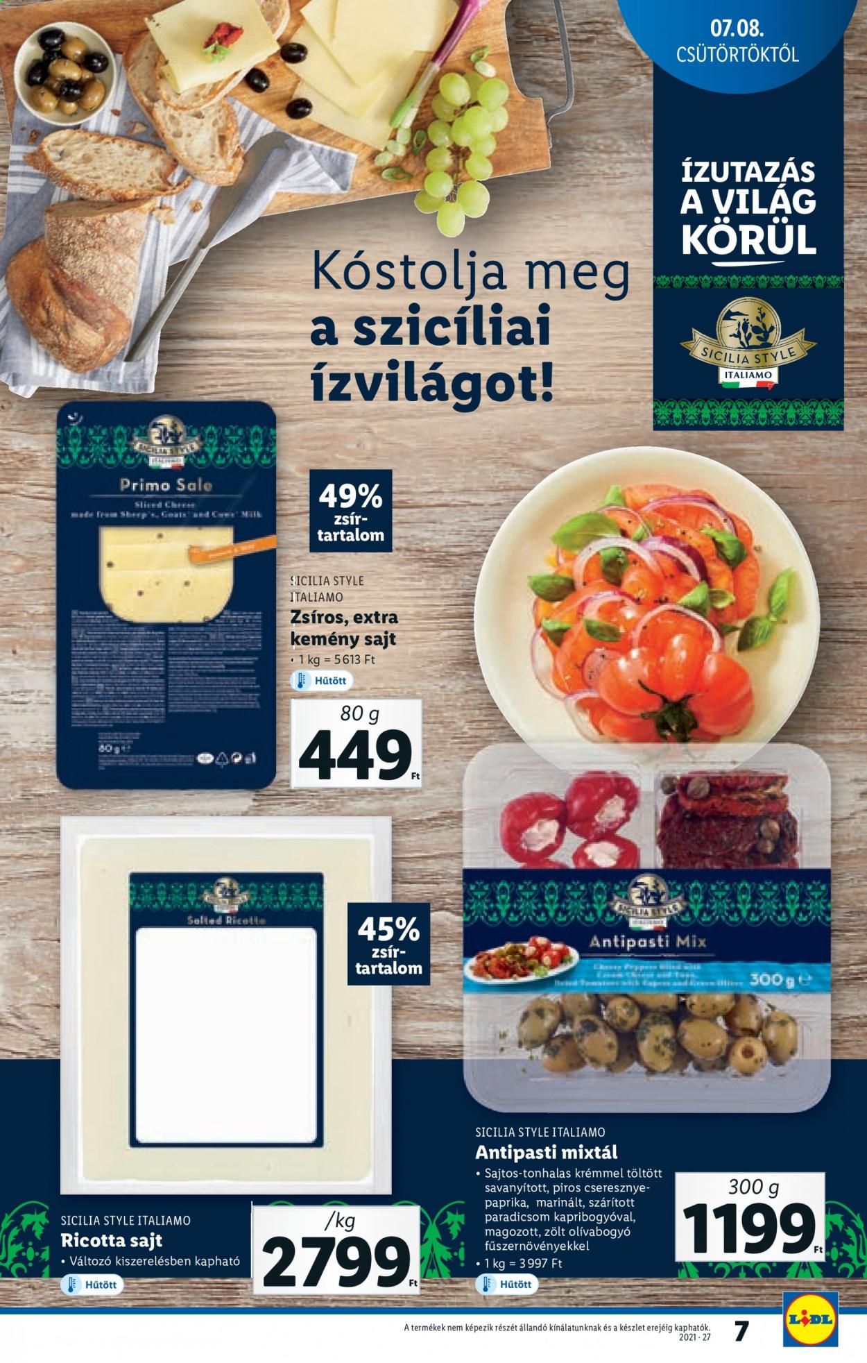 Lidl akciós újságok - 2021.07.08 - 2021.07.14. Oldal 7