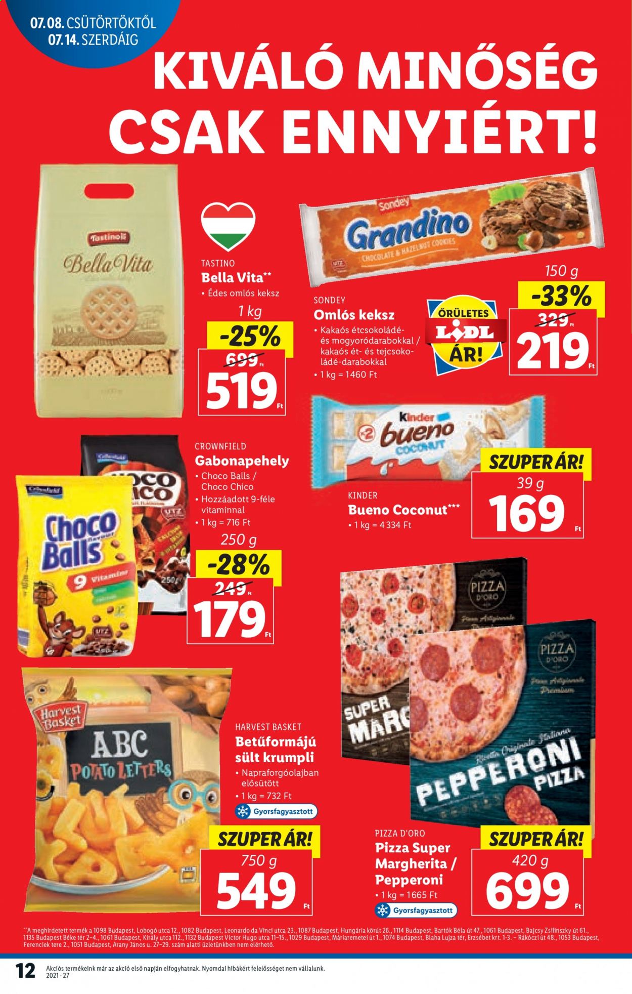 Lidl akciós újságok - 2021.07.08 - 2021.07.14. Oldal 12