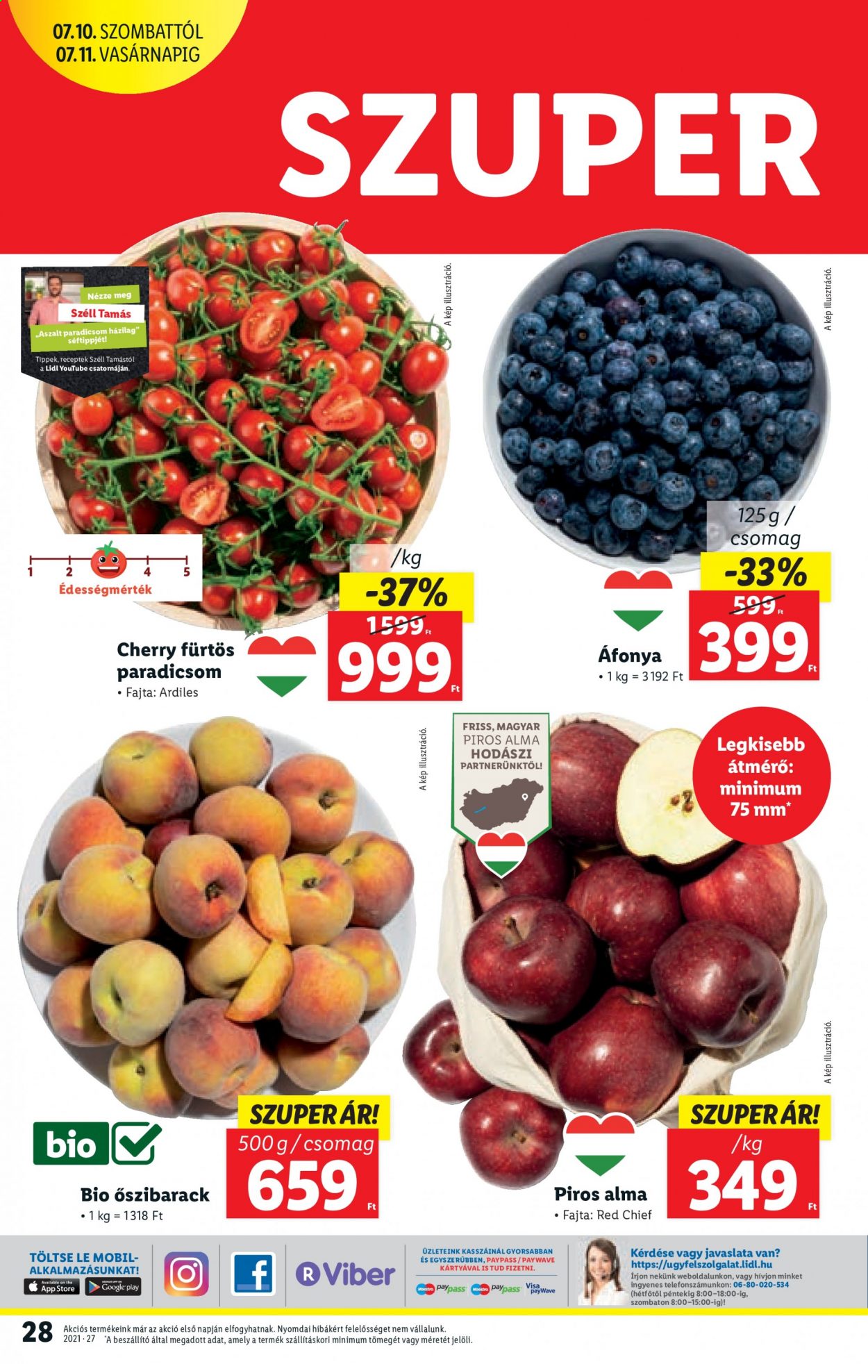 Lidl akciós újságok - 2021.07.08 - 2021.07.14. Oldal 28