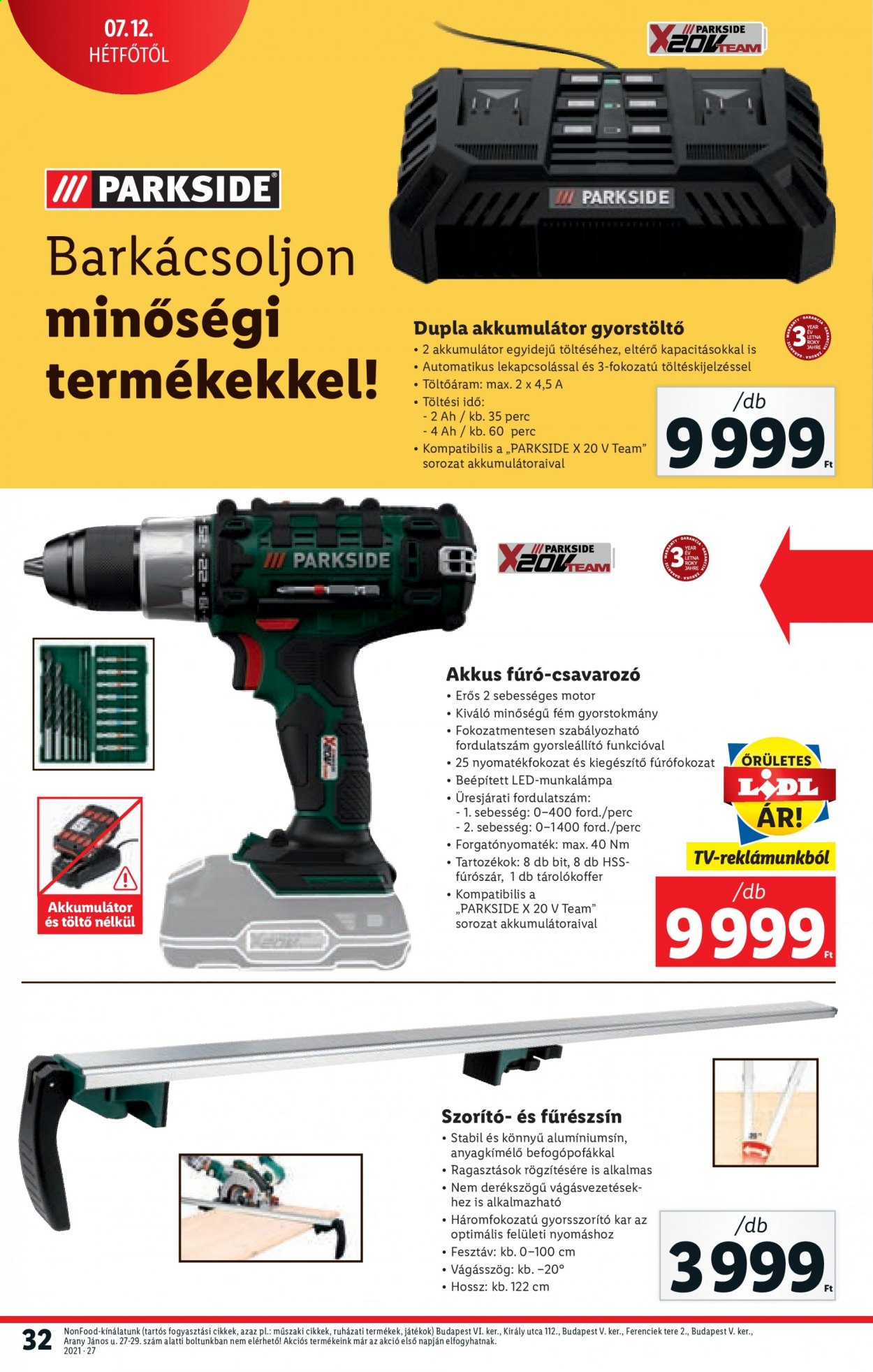 Lidl akciós újságok - 2021.07.08 - 2021.07.14. Oldal 32