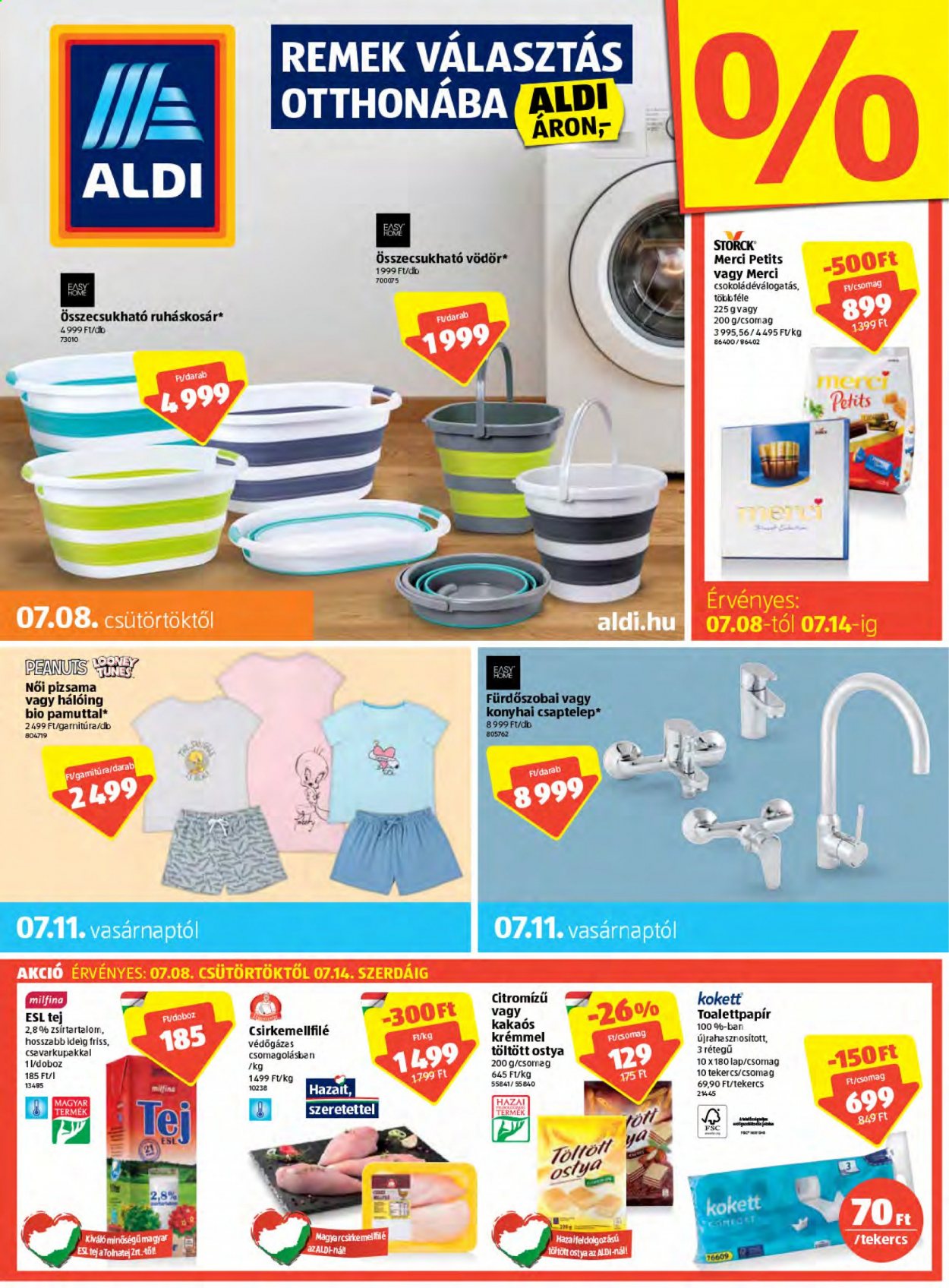 Aldi akciós újságok - 2021.07.08 - 2021.07.14. Oldal 1