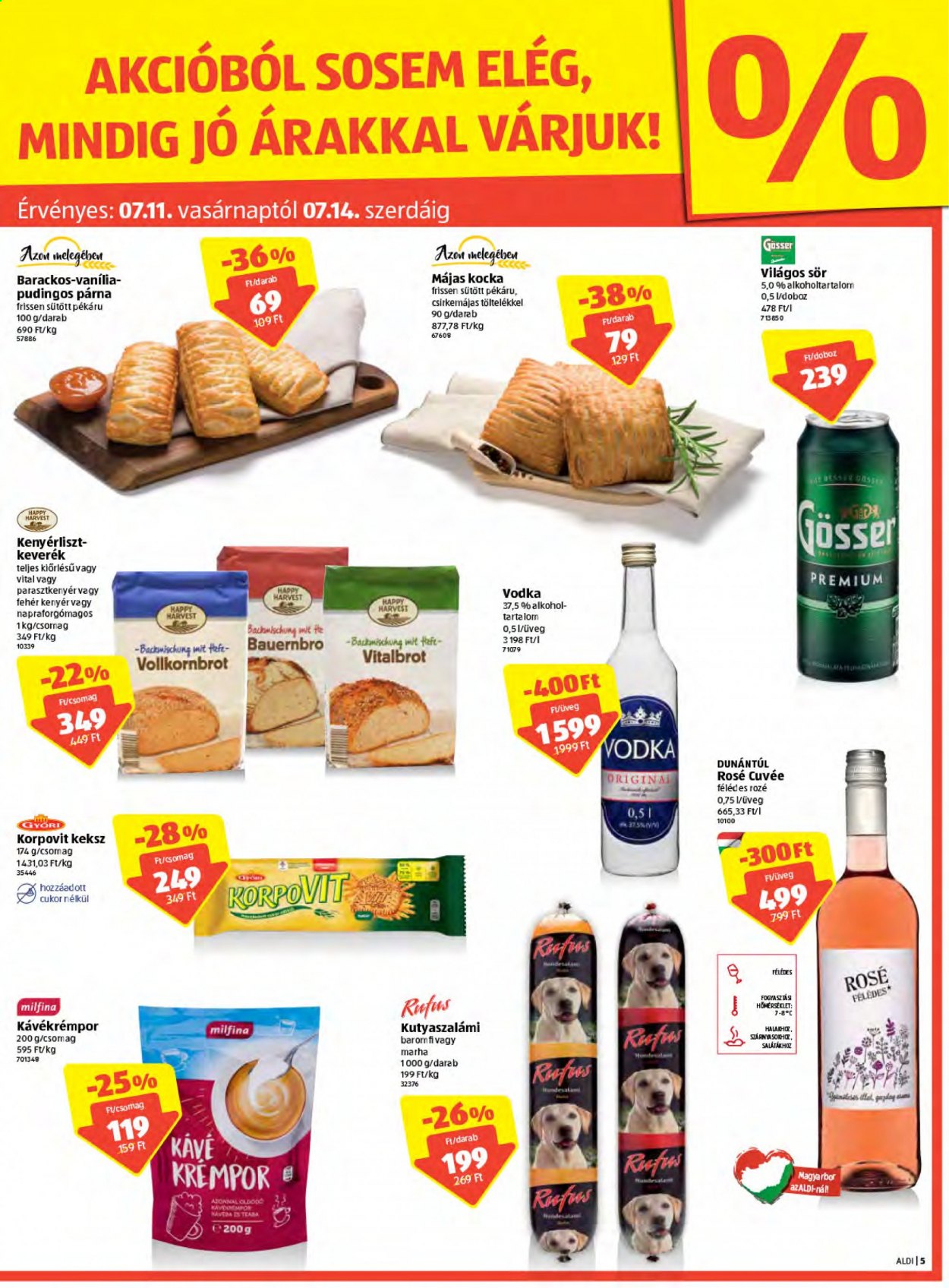 Aldi akciós újságok - 2021.07.08 - 2021.07.14. Oldal 5