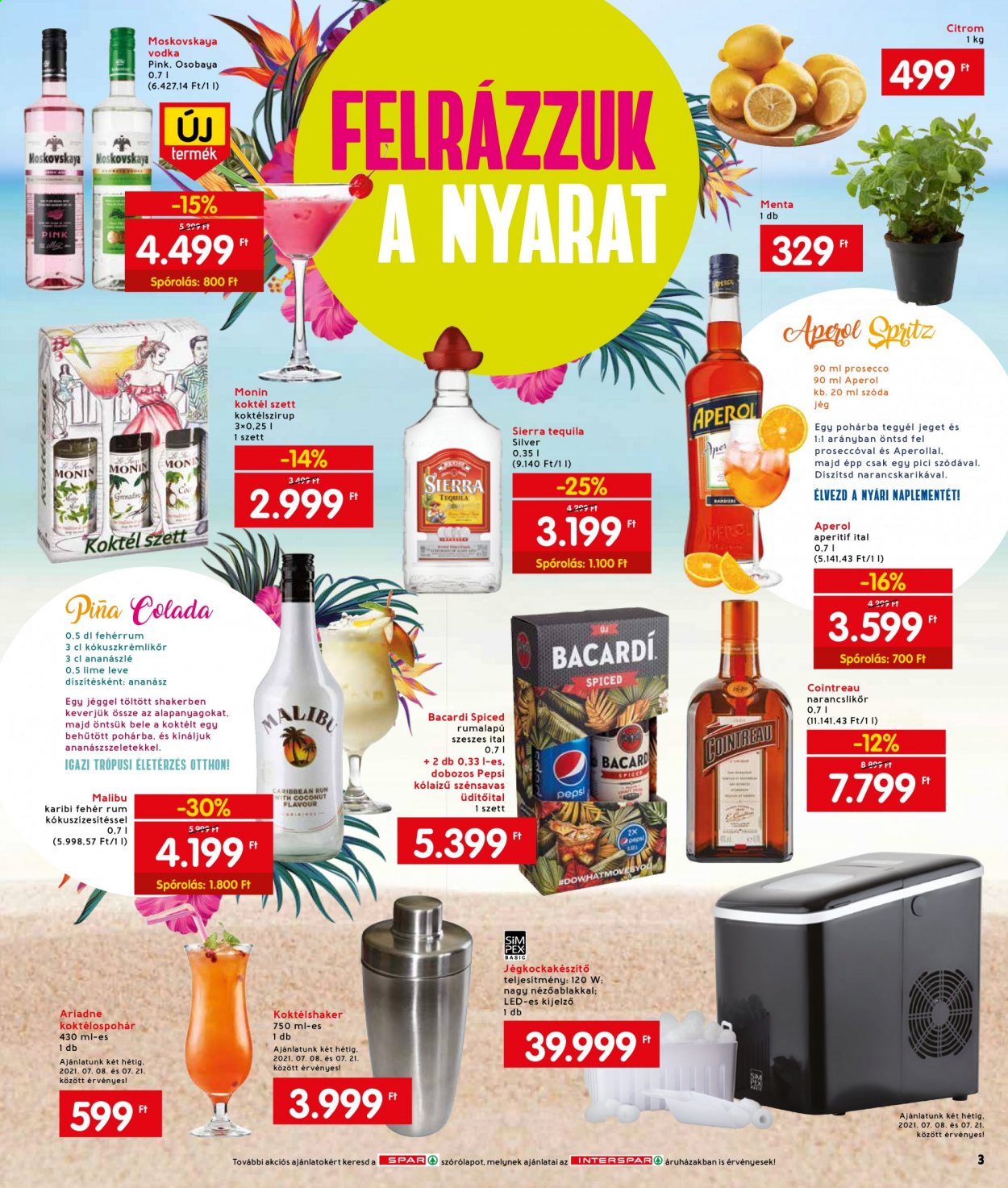 INTERSPAR akciós újságok - 2021.07.08 - 2021.07.14. Oldal 3