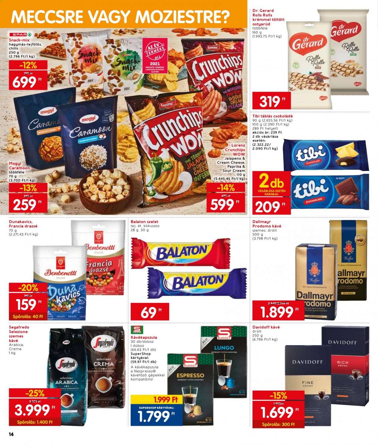 INTERSPAR akciós újságok - 2021.07.08 - 2021.07.14. Oldal 14