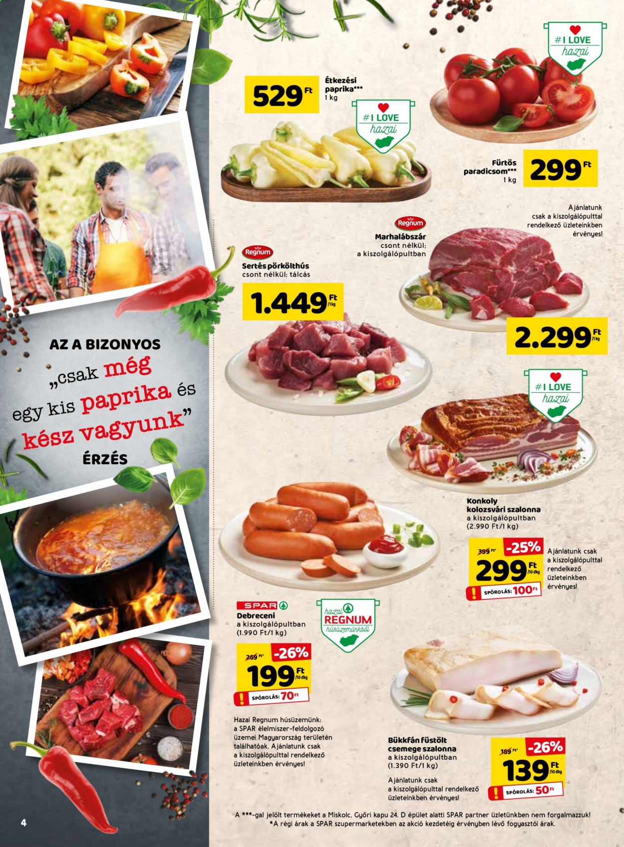 SPAR akciós újságok - 2021.07.08 - 2021.07.14. Oldal 4