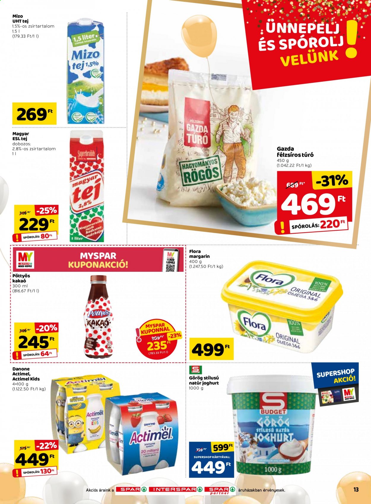 SPAR akciós újságok - 2021.07.08 - 2021.07.14. Oldal 13
