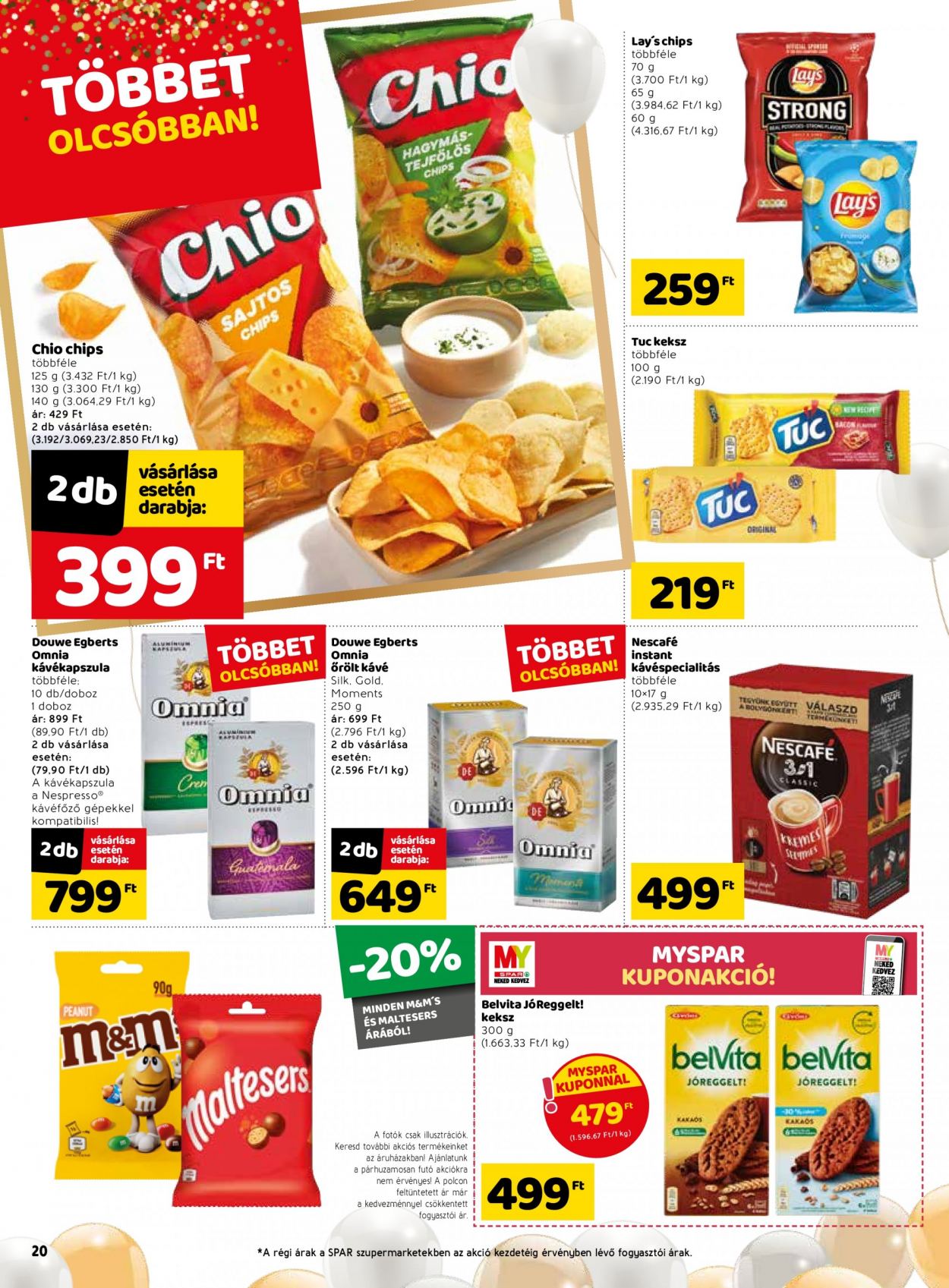 SPAR akciós újságok - 2021.07.08 - 2021.07.14. Oldal 20