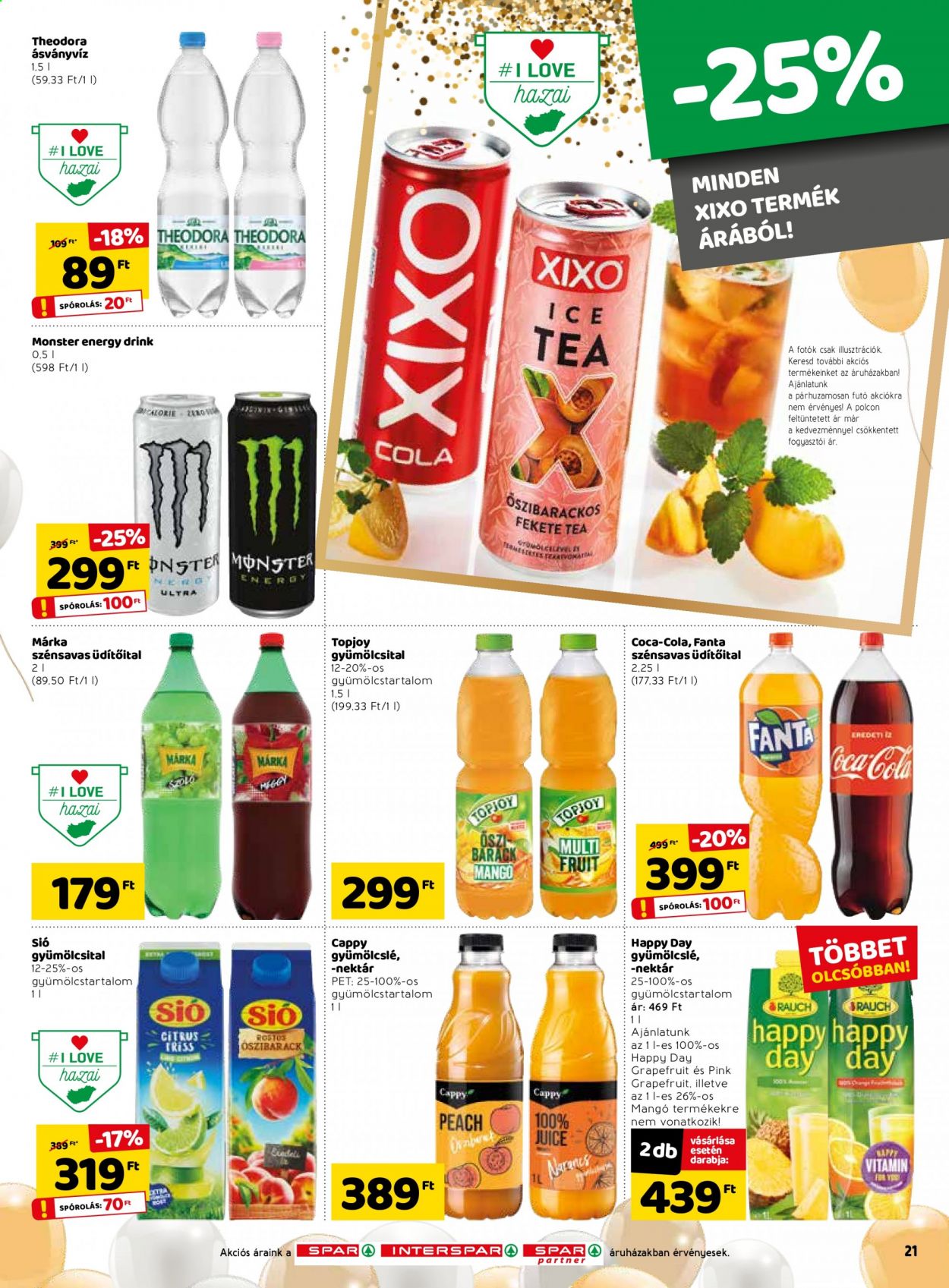 SPAR akciós újságok - 2021.07.08 - 2021.07.14. Oldal 21