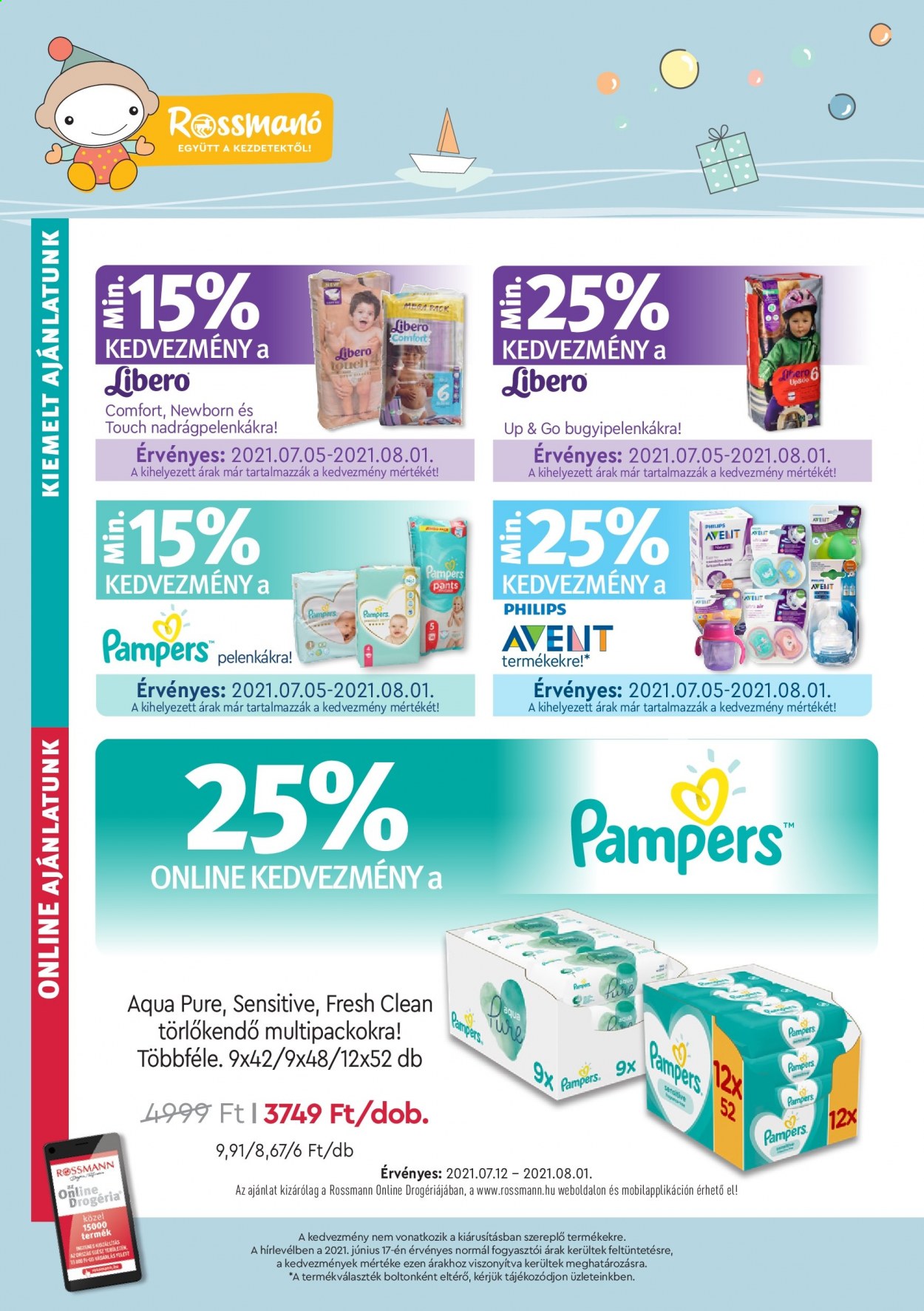 Rossmann akciós újságok - 2021.07.05 - 2021.08.01. Oldal 2