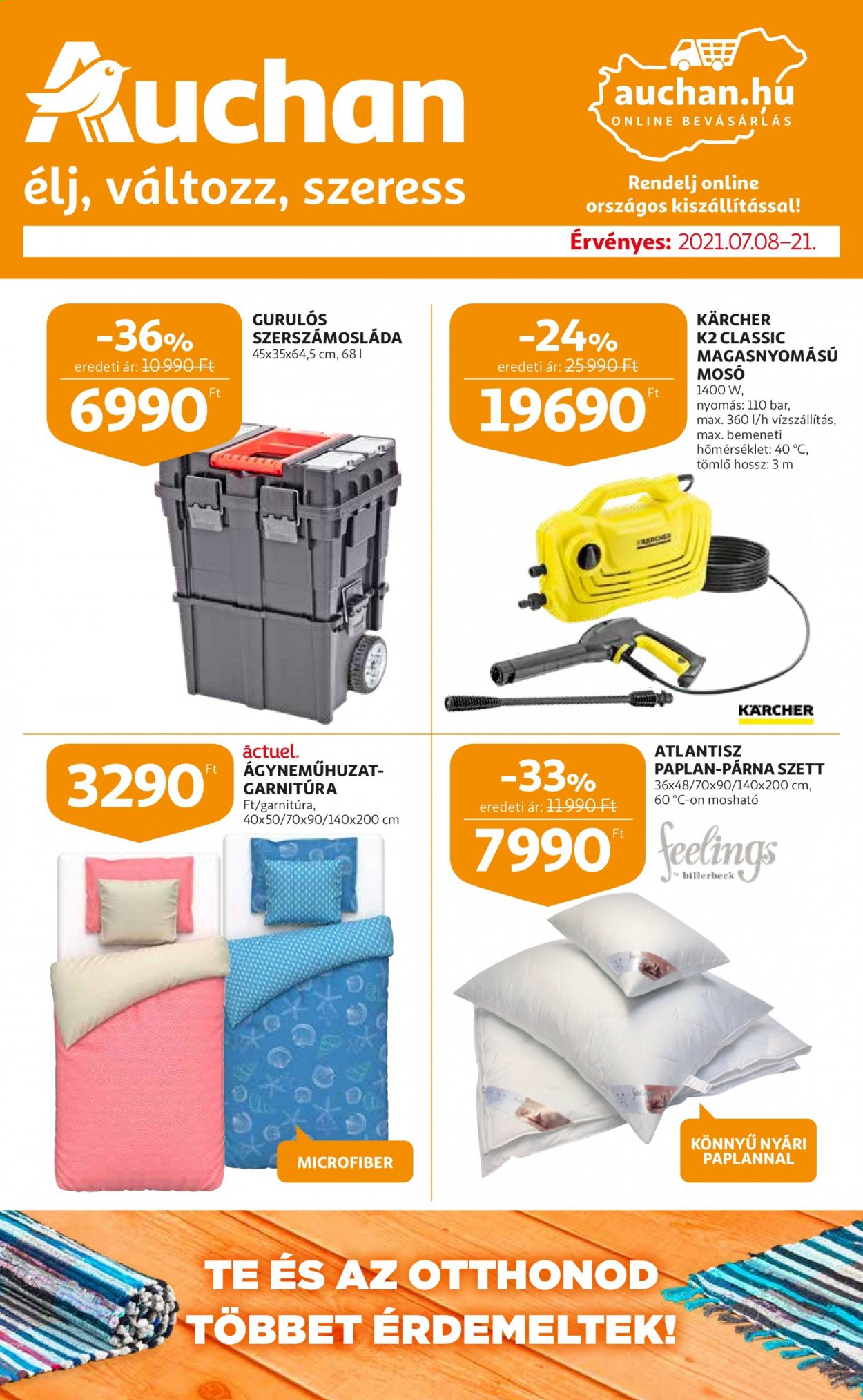 Auchan akciós újságok - 2021.07.08 - 2021.07.21. Oldal 1