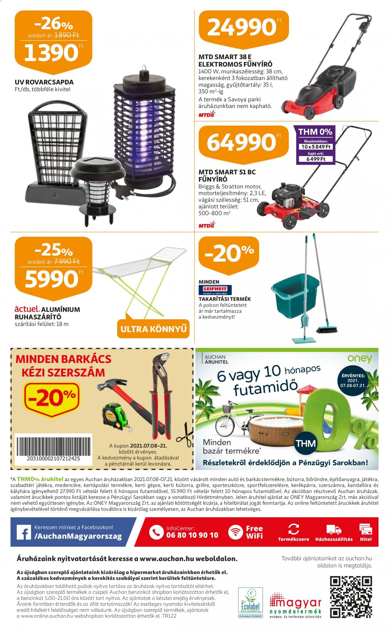 Auchan akciós újságok - 2021.07.08 - 2021.07.21. Oldal 12