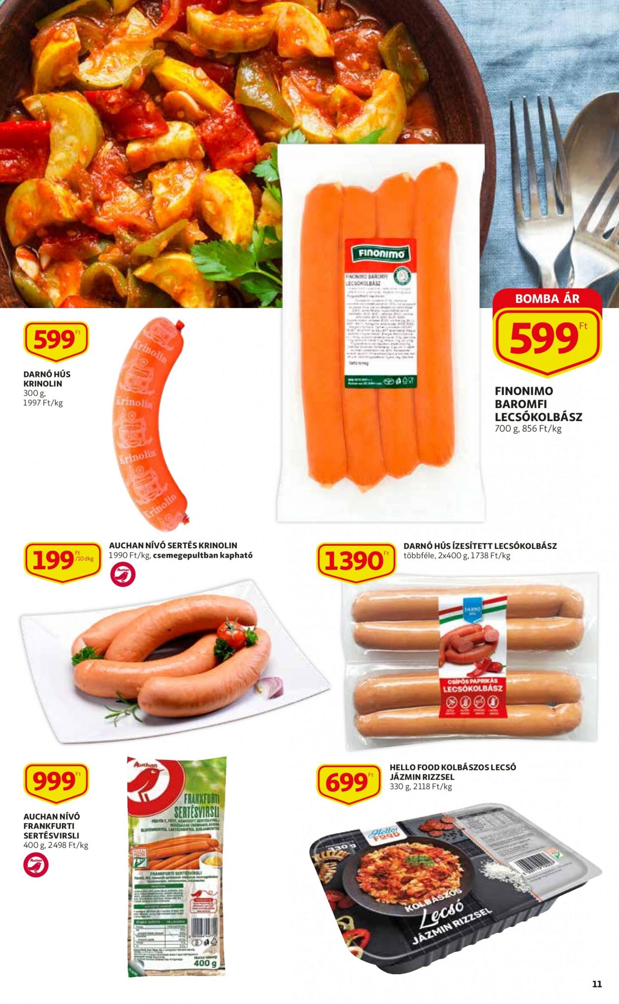 Auchan akciós újságok - 2021.07.08 - 2021.07.14. Oldal 11