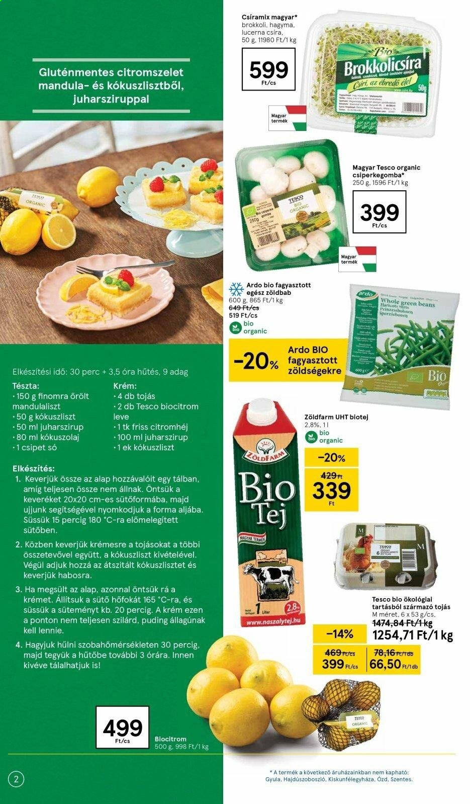 TESCO akciós újságok - 2021.07.08 - 2021.08.04. Oldal 2
