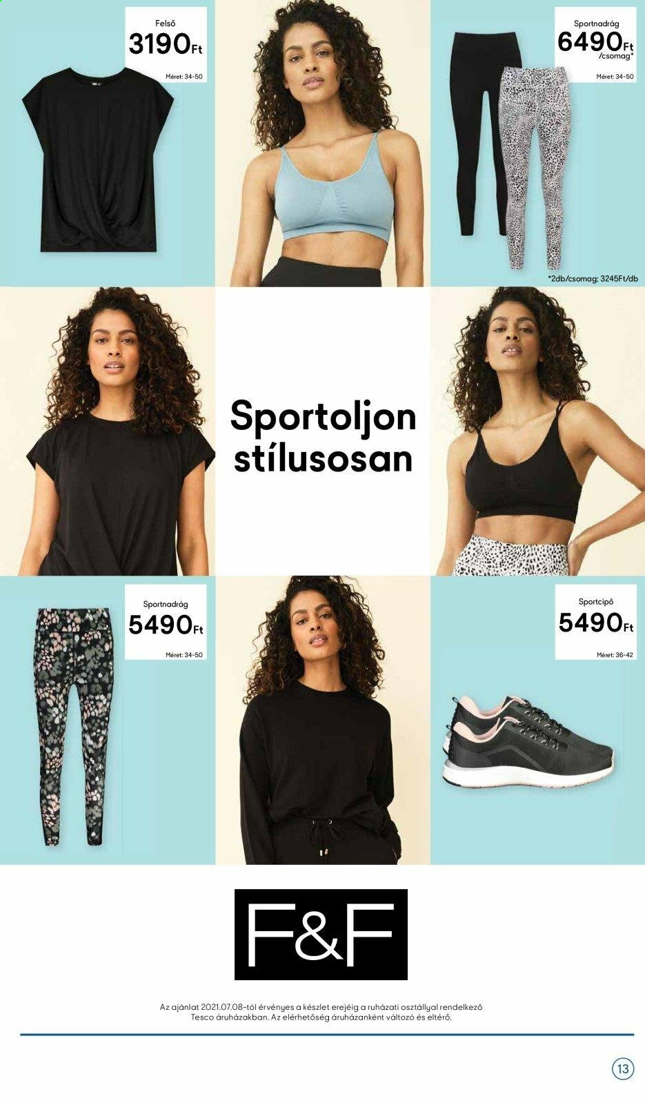 TESCO akciós újságok - 2021.07.08 - 2021.08.04. Oldal 13