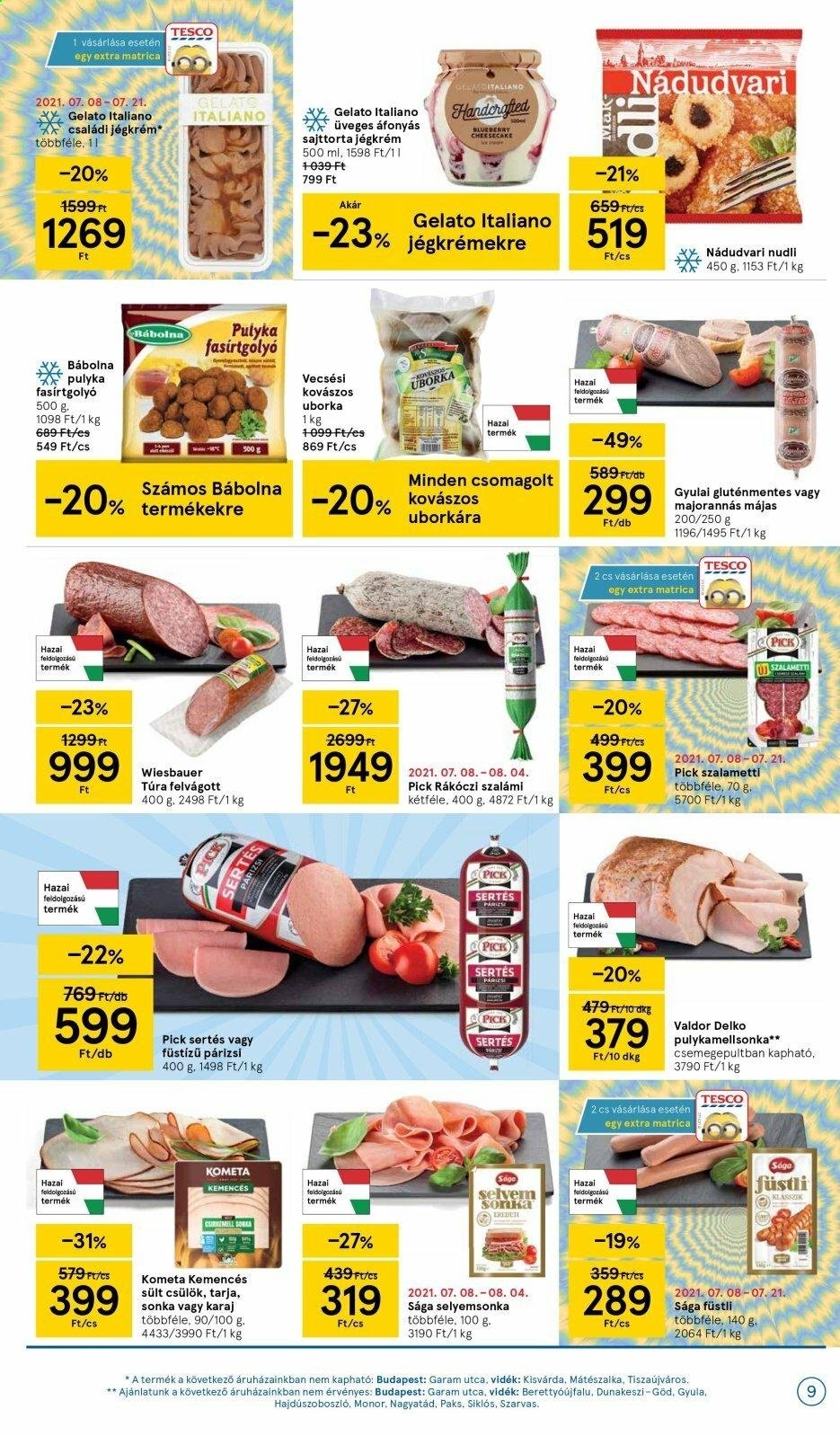 TESCO akciós újságok - 2021.07.08 - 2021.07.14. Oldal 9