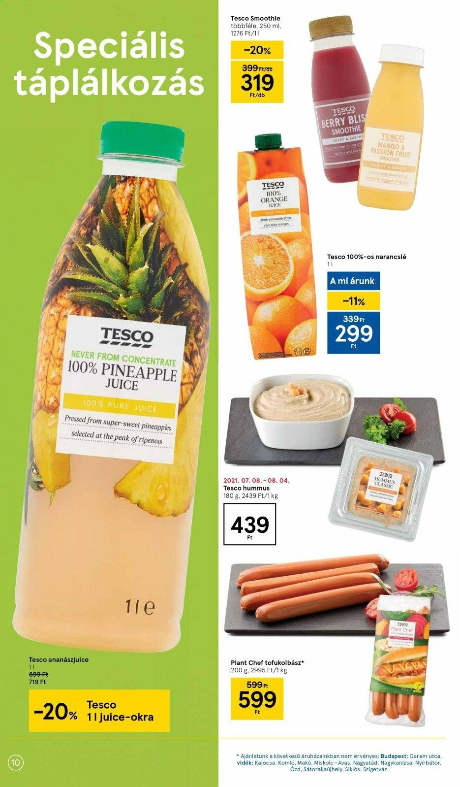 TESCO akciós újságok - 2021.07.08 - 2021.07.14. Oldal 10