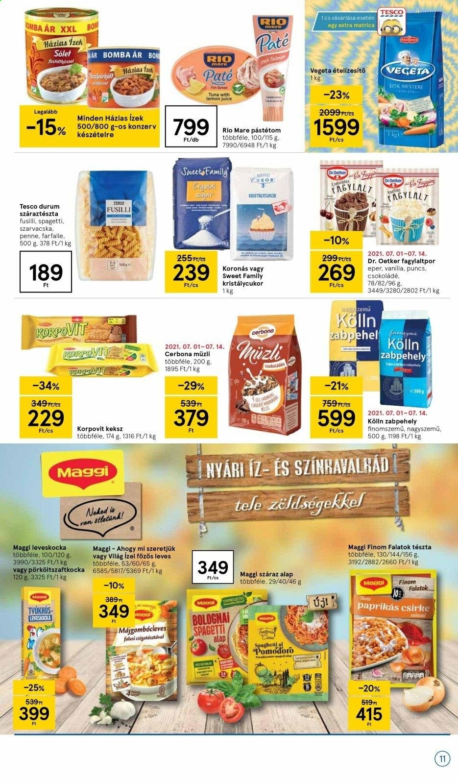 TESCO akciós újságok - 2021.07.08 - 2021.07.14. Oldal 11