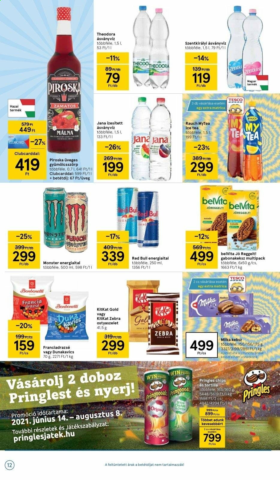 TESCO akciós újságok - 2021.07.08 - 2021.07.14. Oldal 12