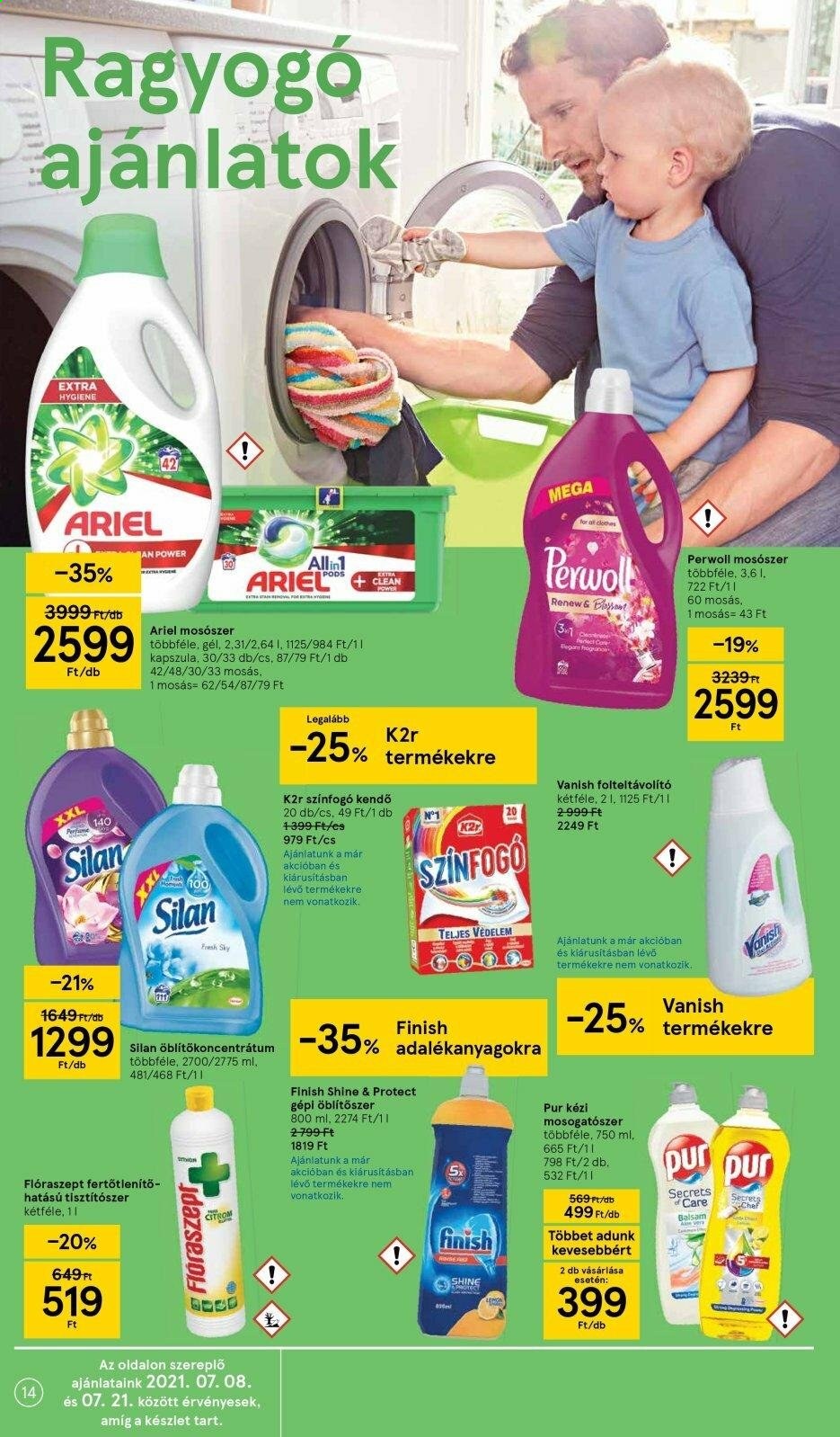 TESCO akciós újságok - 2021.07.08 - 2021.07.14. Oldal 14
