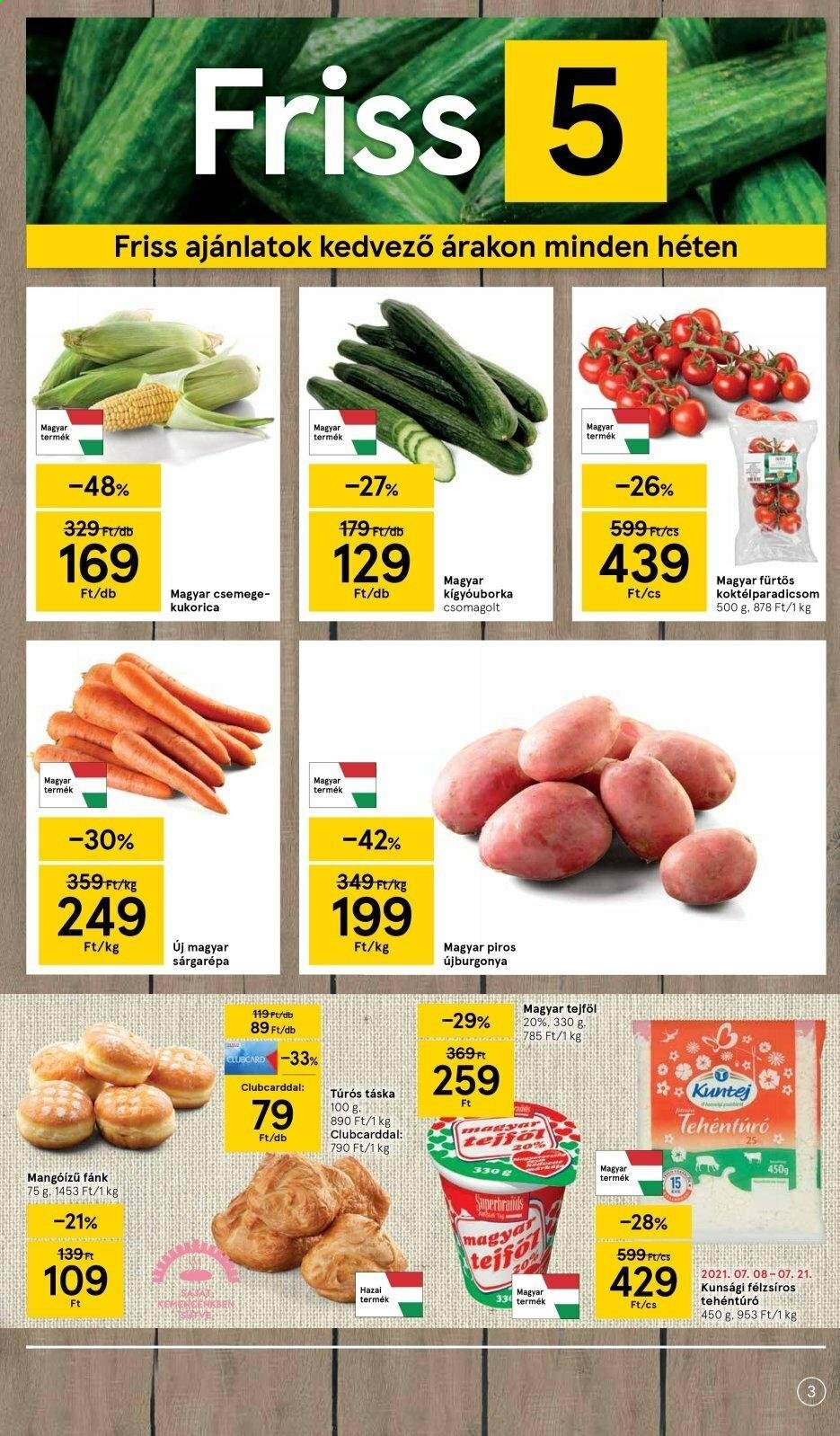 TESCO akciós újságok - 2021.07.08 - 2021.07.14. Oldal 3