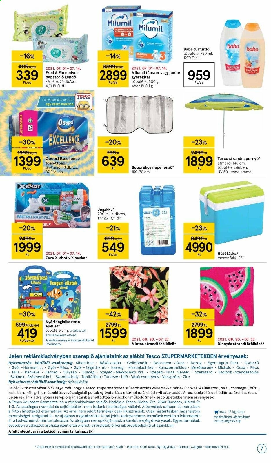 TESCO akciós újságok - 2021.07.08 - 2021.07.14. Oldal 7