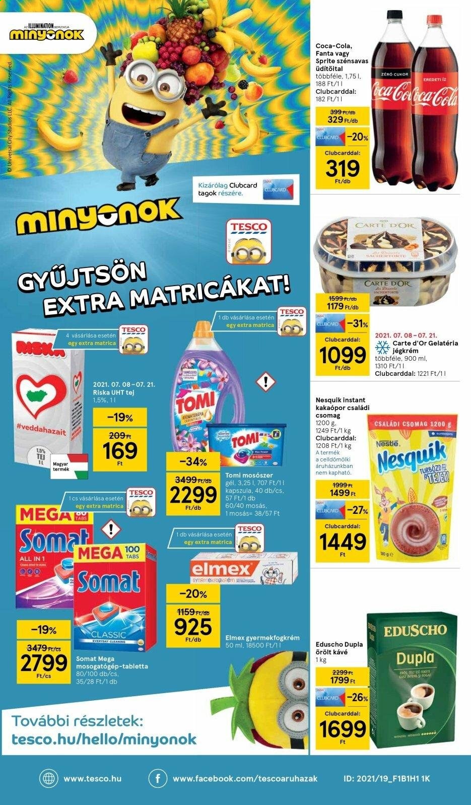 TESCO akciós újságok - 2021.07.08 - 2021.07.14. Oldal 8