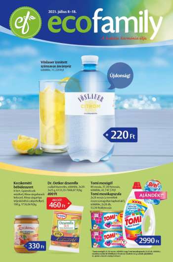 Újság EcoFamily - 2021.07.08 - 2021.07.18.