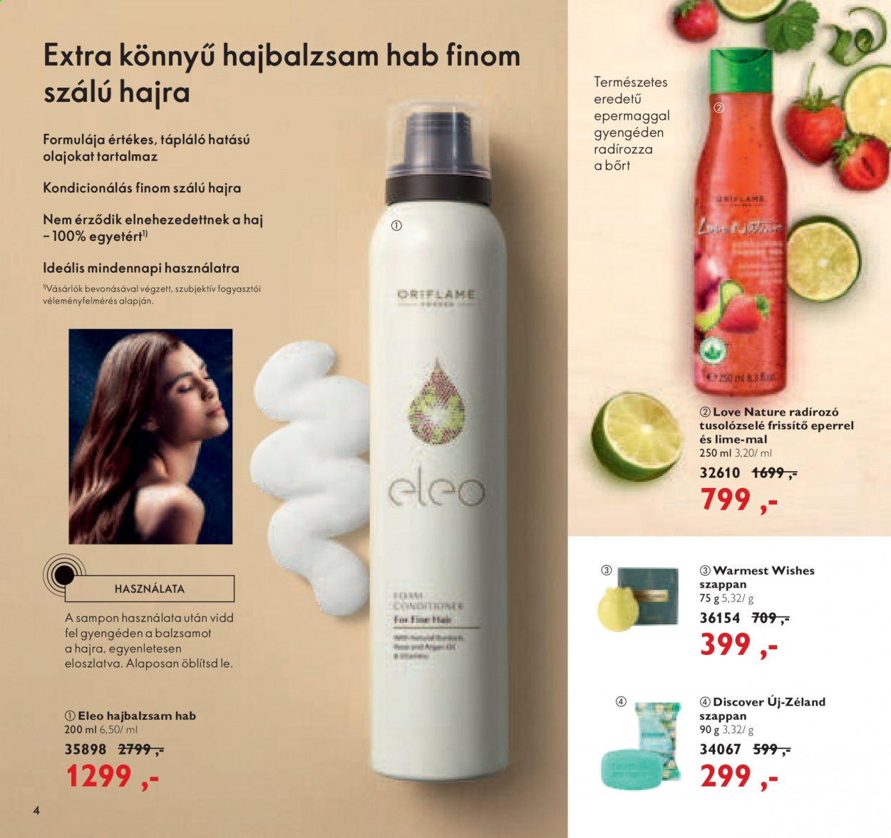 Oriflame akciós újságok - 2021.06.22 - 2021.07.12. Oldal 4