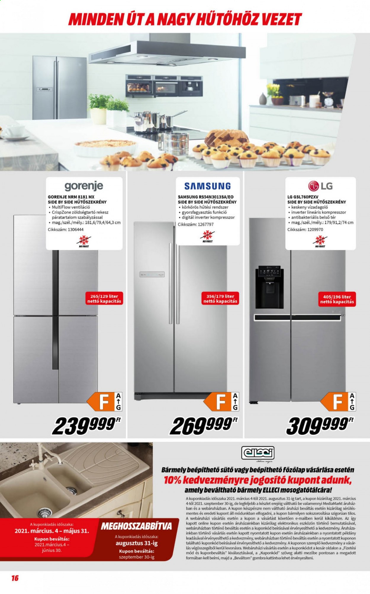 MediaMarkt akciós újságok - 2021.07.07 - 2021.08.01. Oldal 16