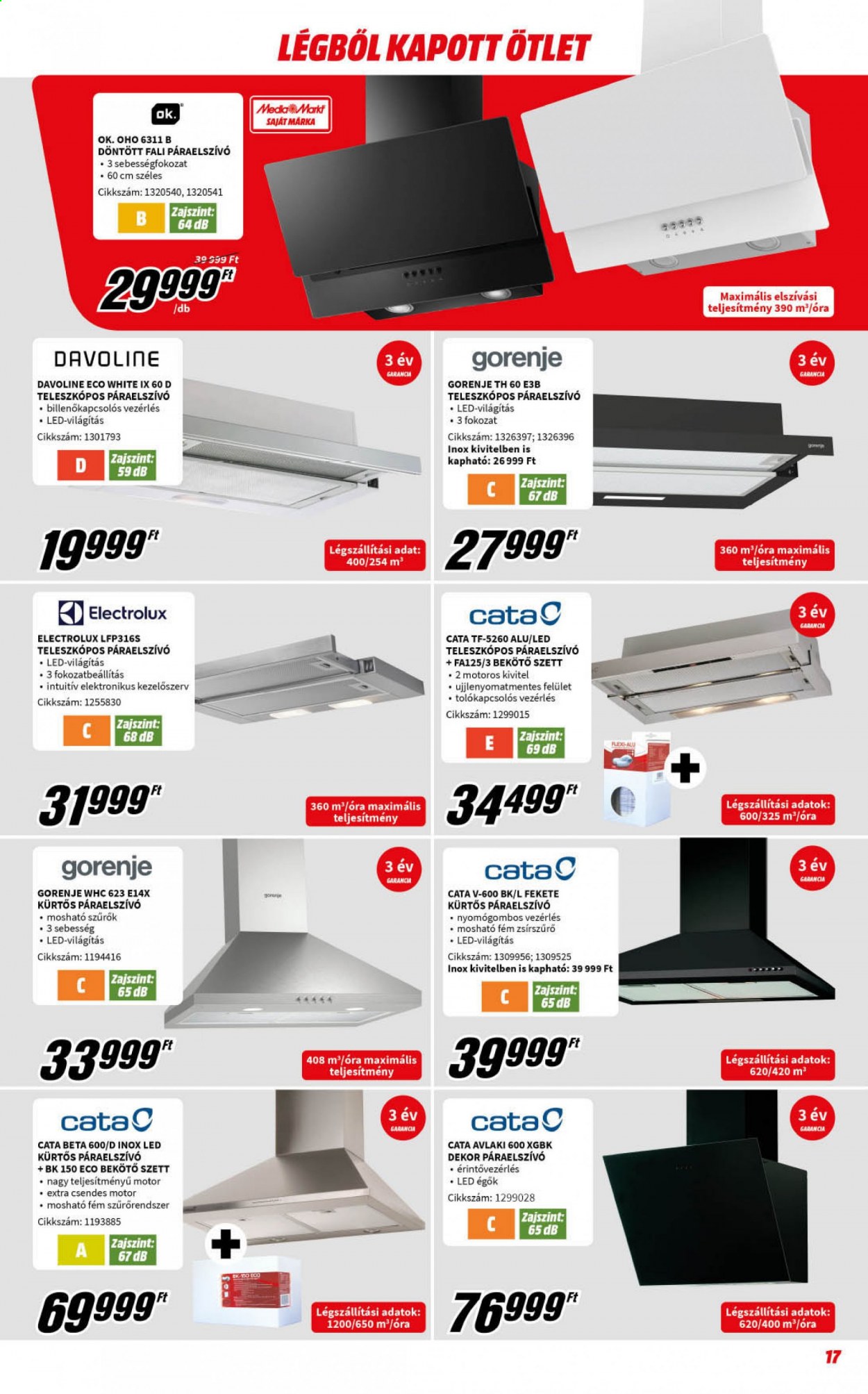 MediaMarkt akciós újságok - 2021.07.07 - 2021.08.01. Oldal 17