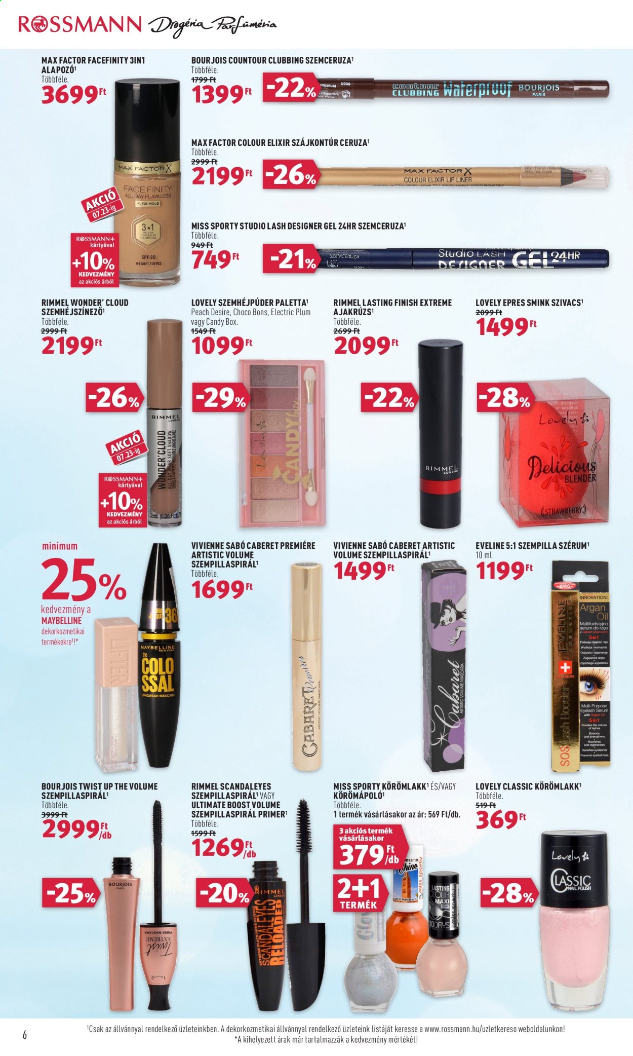 Rossmann akciós újságok - 2021.07.12 - 2021.07.16. Oldal 6
