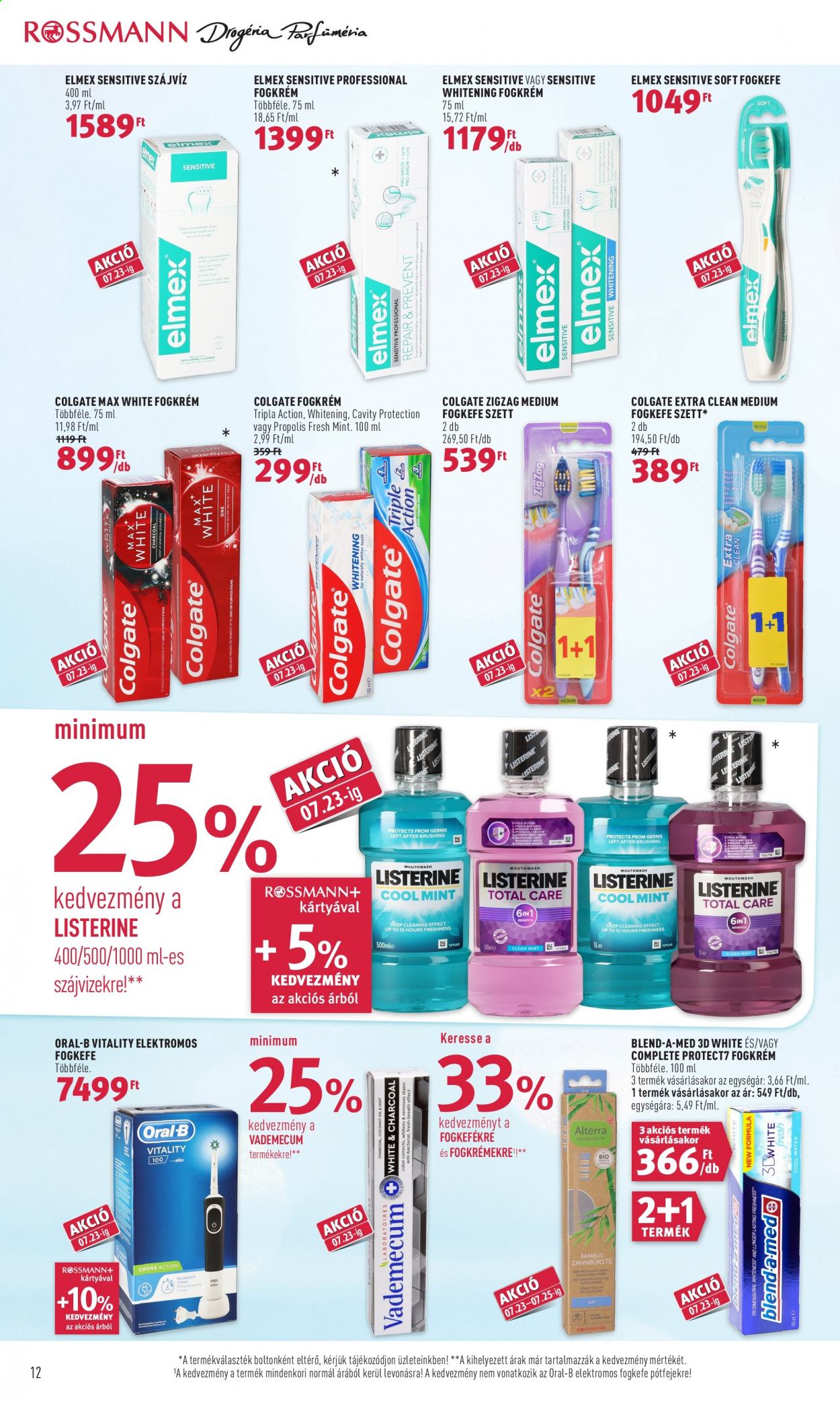 Rossmann akciós újságok - 2021.07.12 - 2021.07.16. Oldal 12