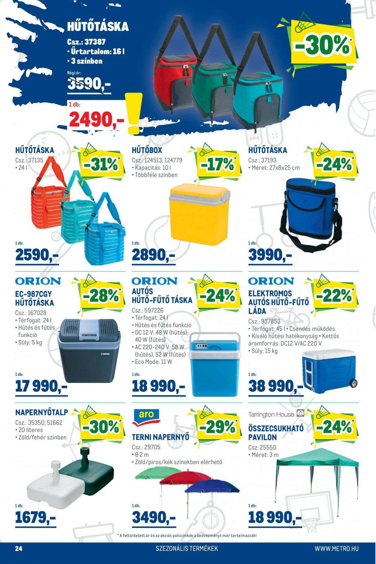 Metro akciós újságok - 2021.07.14 - 2021.07.27. Oldal 24