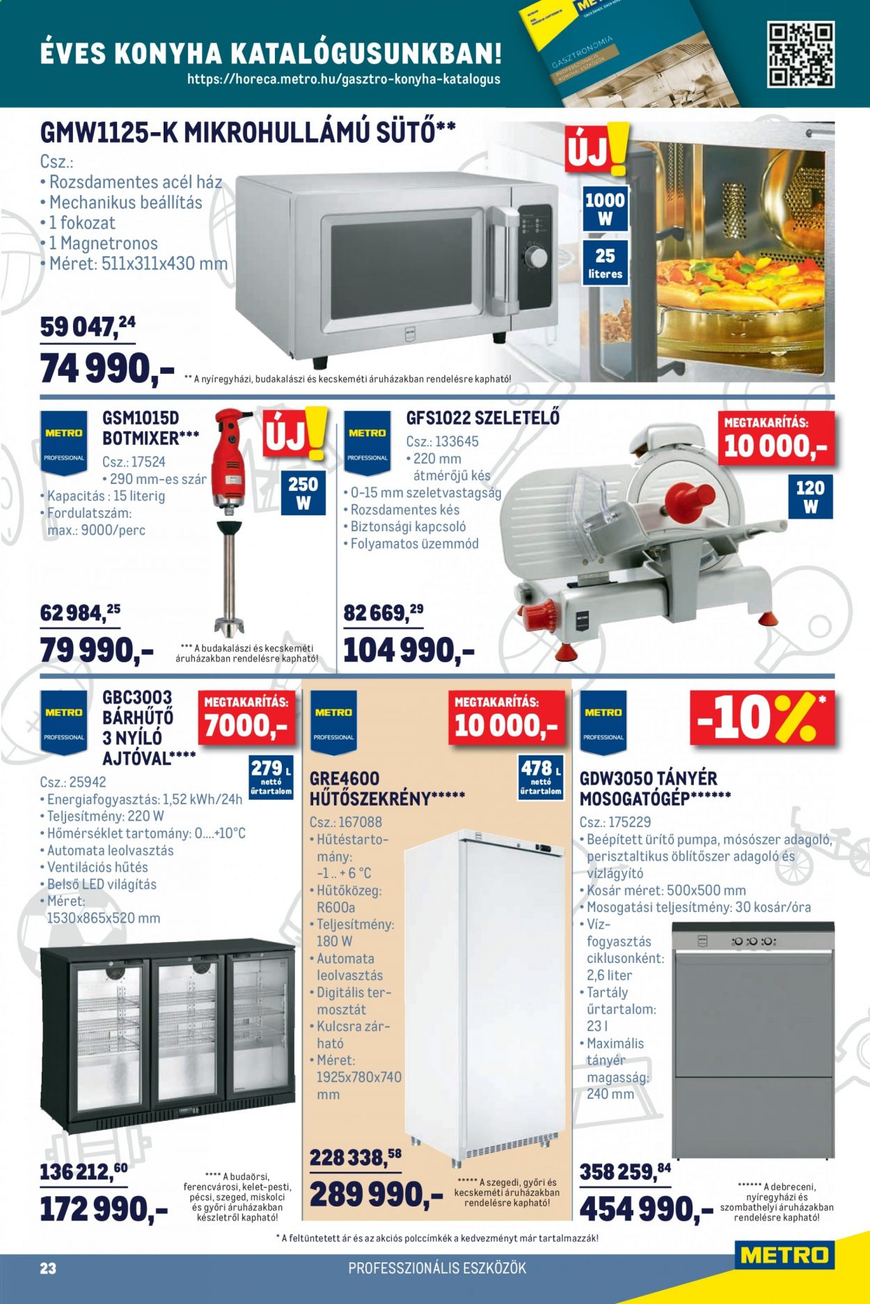 Metro akciós újságok - 2021.07.14 - 2021.08.10. Oldal 23