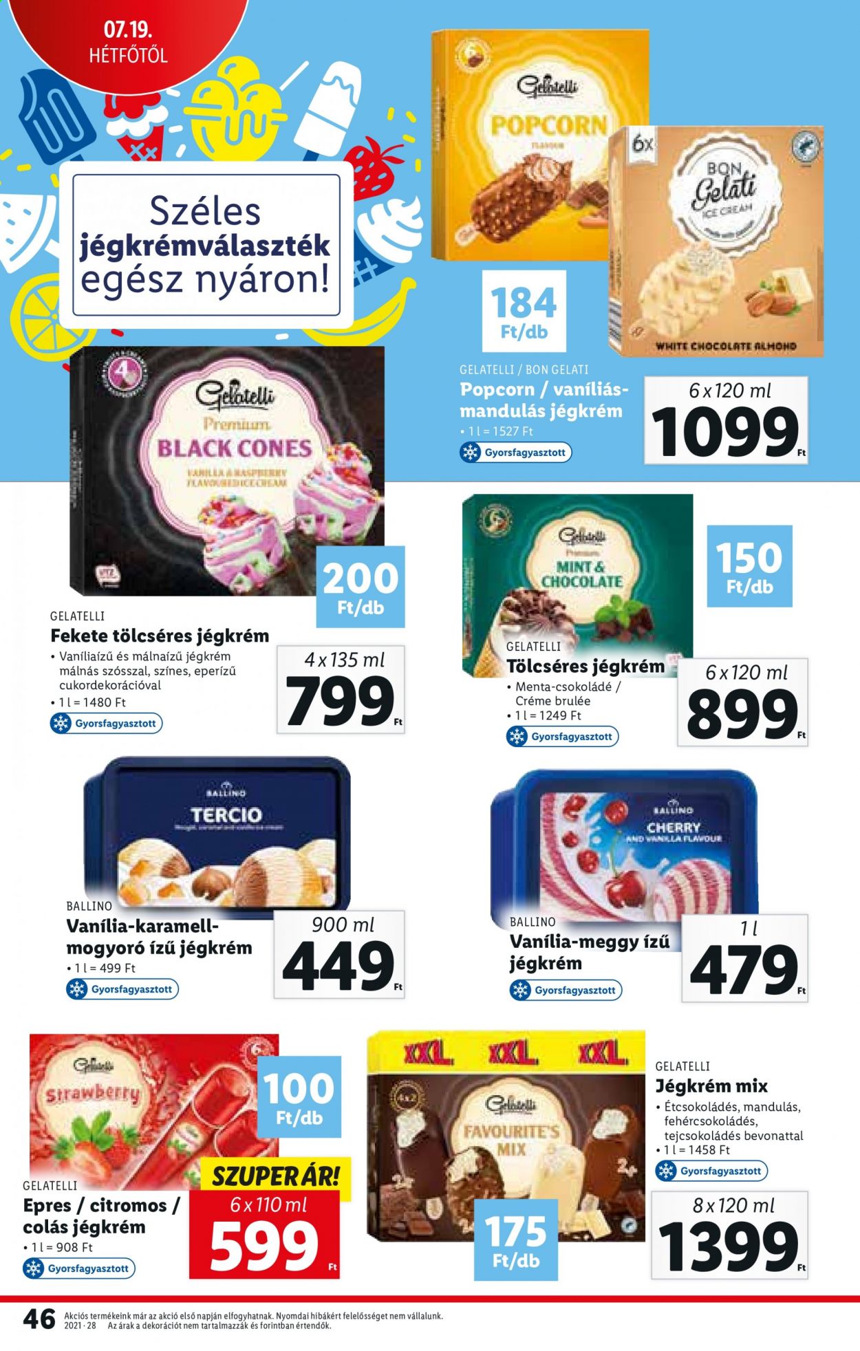 Lidl akciós újságok - 2021.07.15 - 2021.07.21. Oldal 46