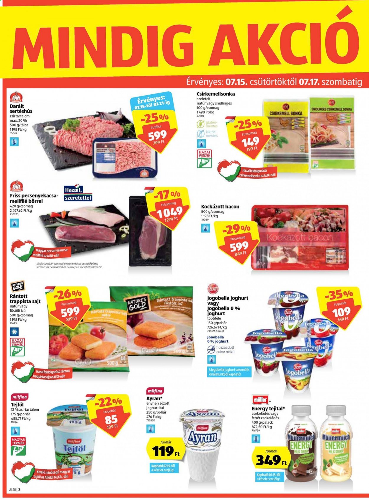 Aldi akciós újságok - 2021.07.15 - 2021.07.21. Oldal 2