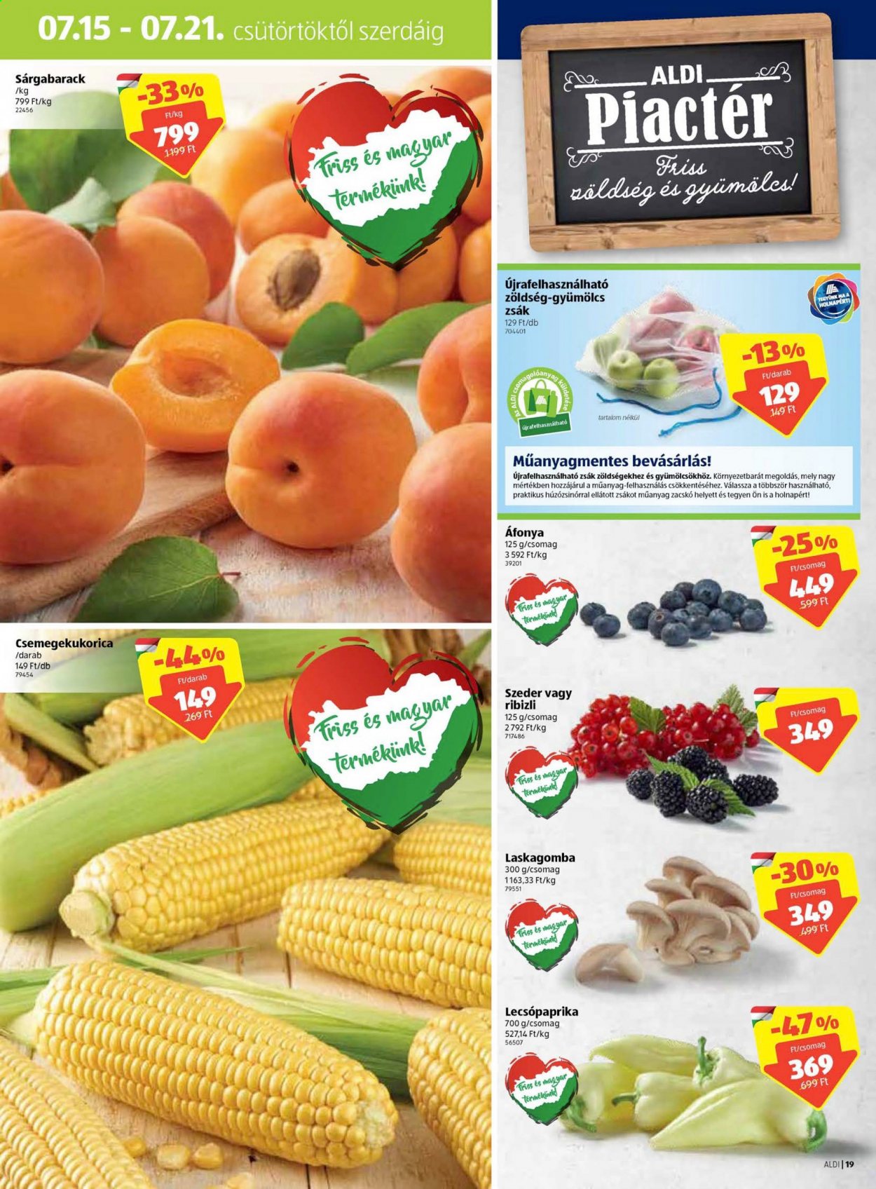 Aldi akciós újságok - 2021.07.15 - 2021.07.21. Oldal 19