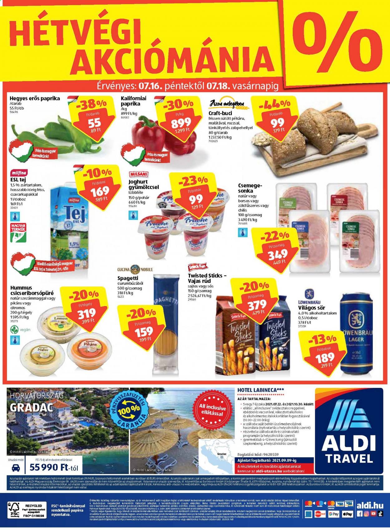Aldi akciós újságok - 2021.07.15 - 2021.07.21. Oldal 20