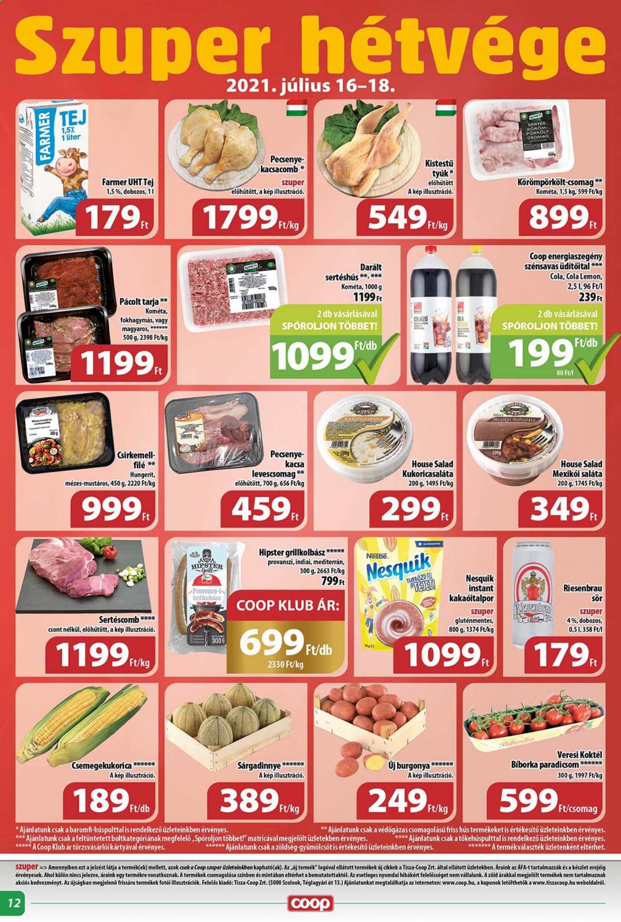 Coop akciós újságok - 2021.07.14 - 2021.07.20. Oldal 12