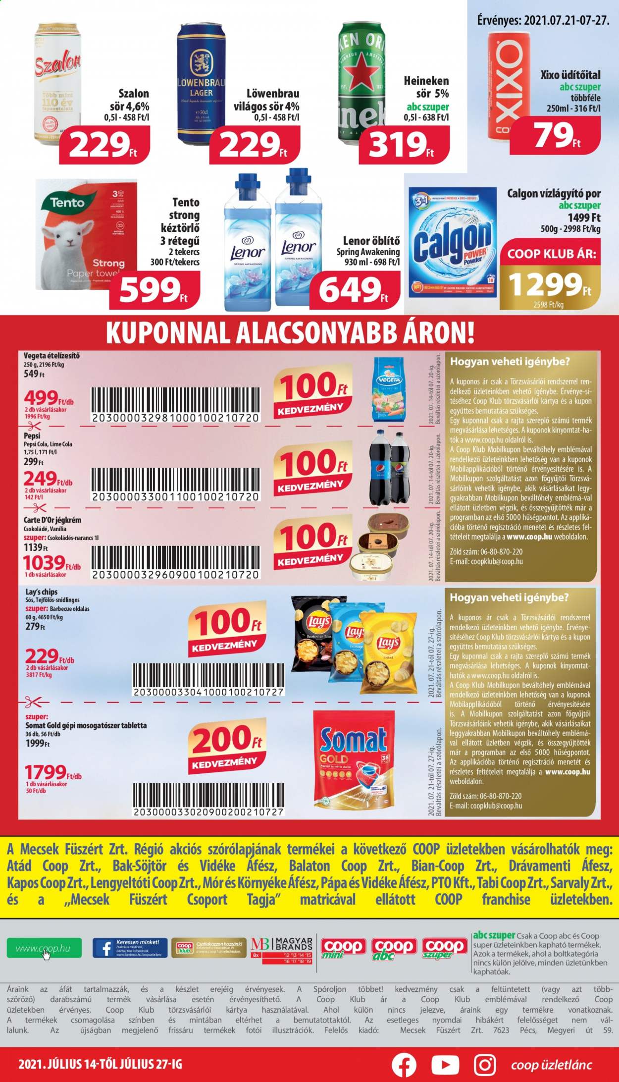Coop akciós újságok - 2021.07.14 - 2021.07.27. Oldal 4