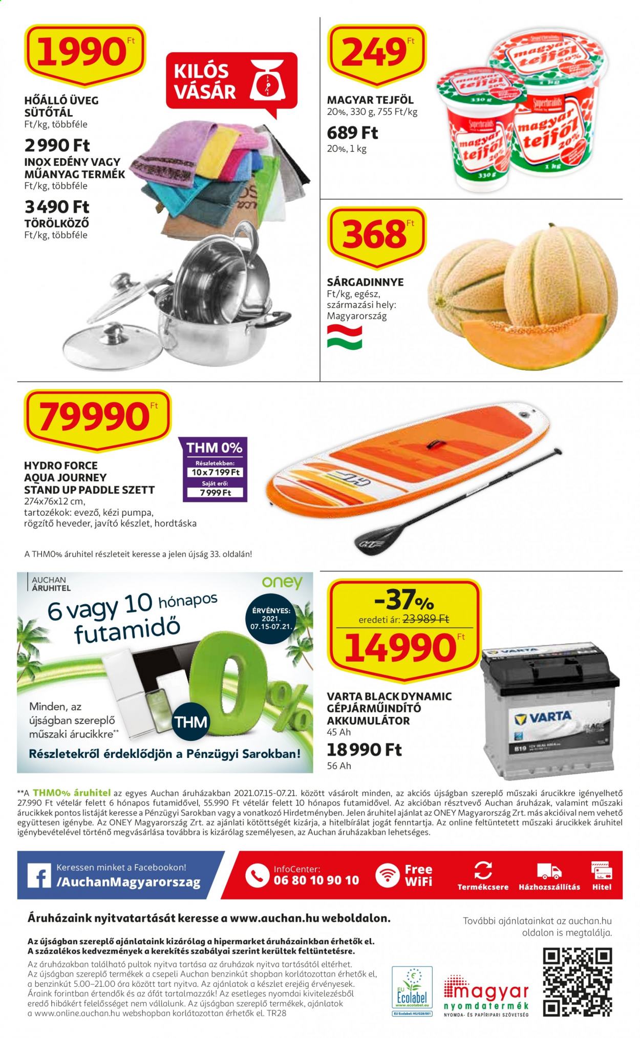 Auchan akciós újságok - 2021.07.15 - 2021.07.21. Oldal 40