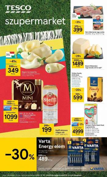 Újság TESCO - 2021.07.15 - 2021.07.21.