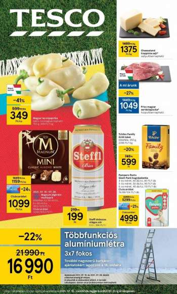 Újság TESCO - 2021.07.15 - 2021.07.21.