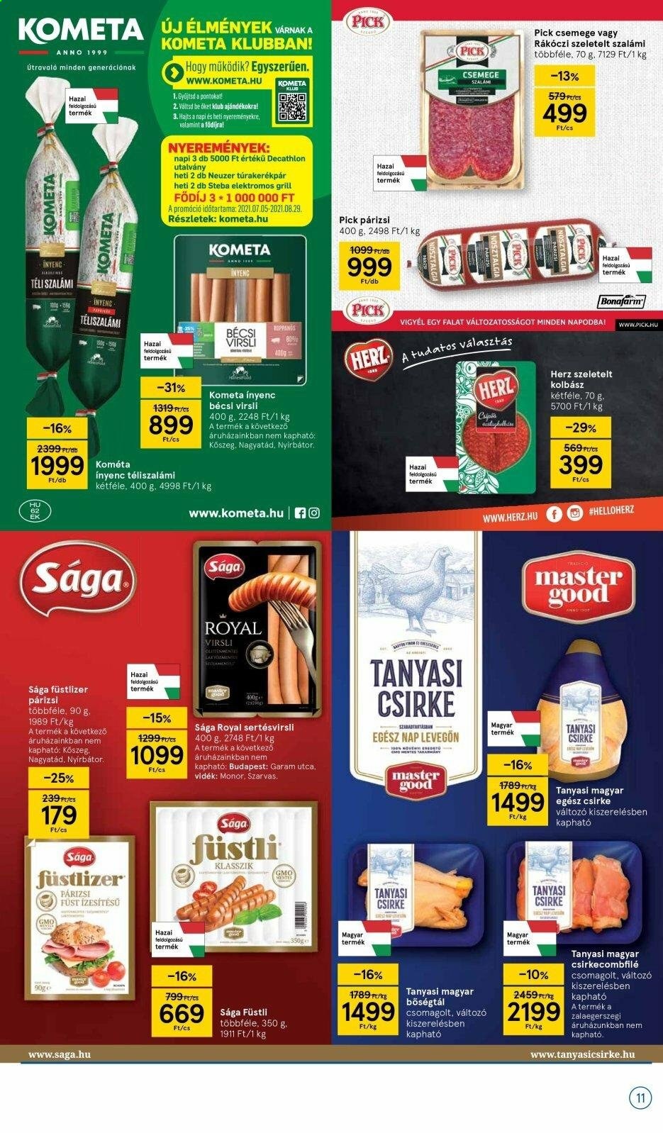 TESCO akciós újságok - 2021.07.15 - 2021.07.21. Oldal 11