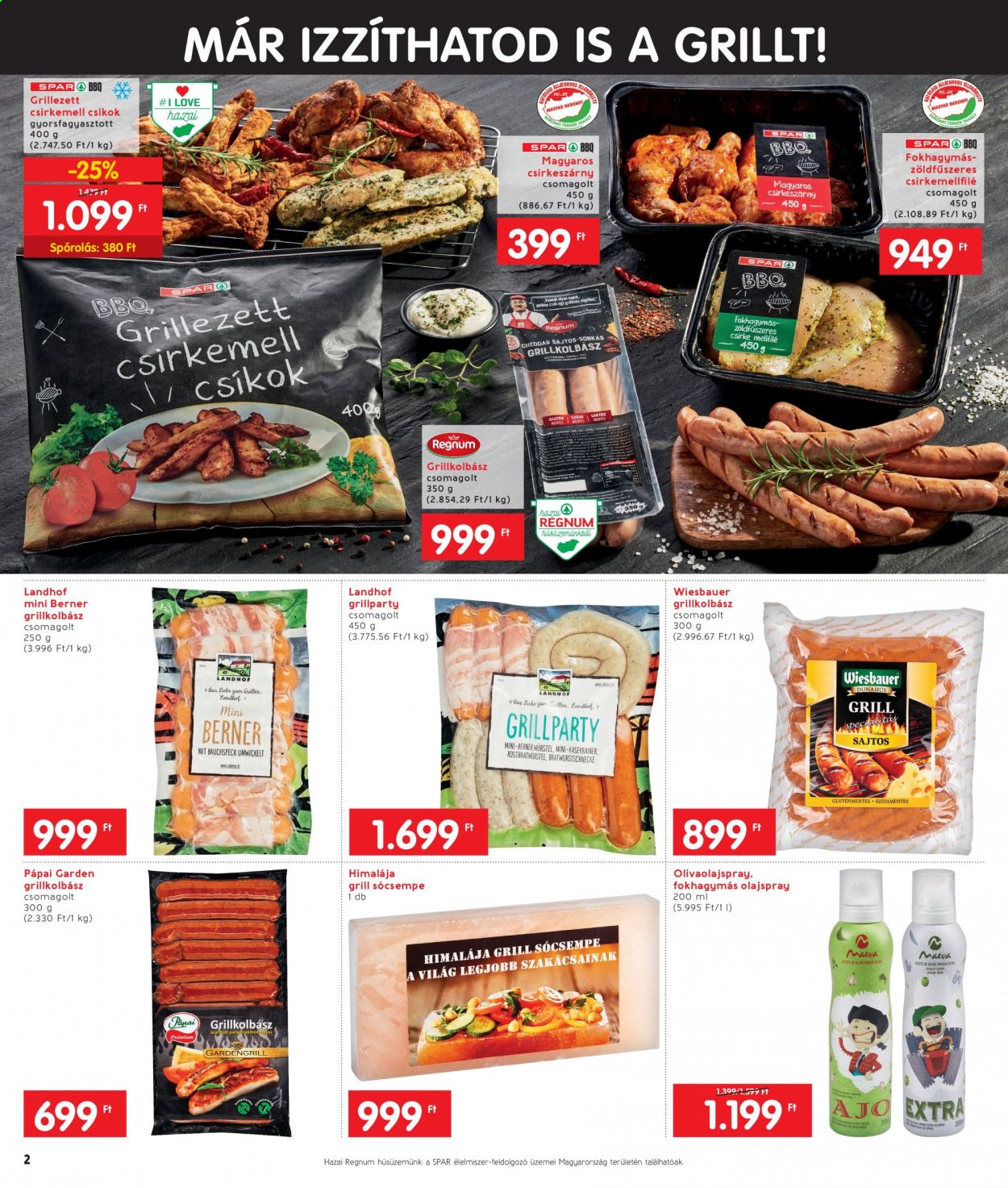 INTERSPAR akciós újságok - 2021.07.15 - 2021.07.21. Oldal 2