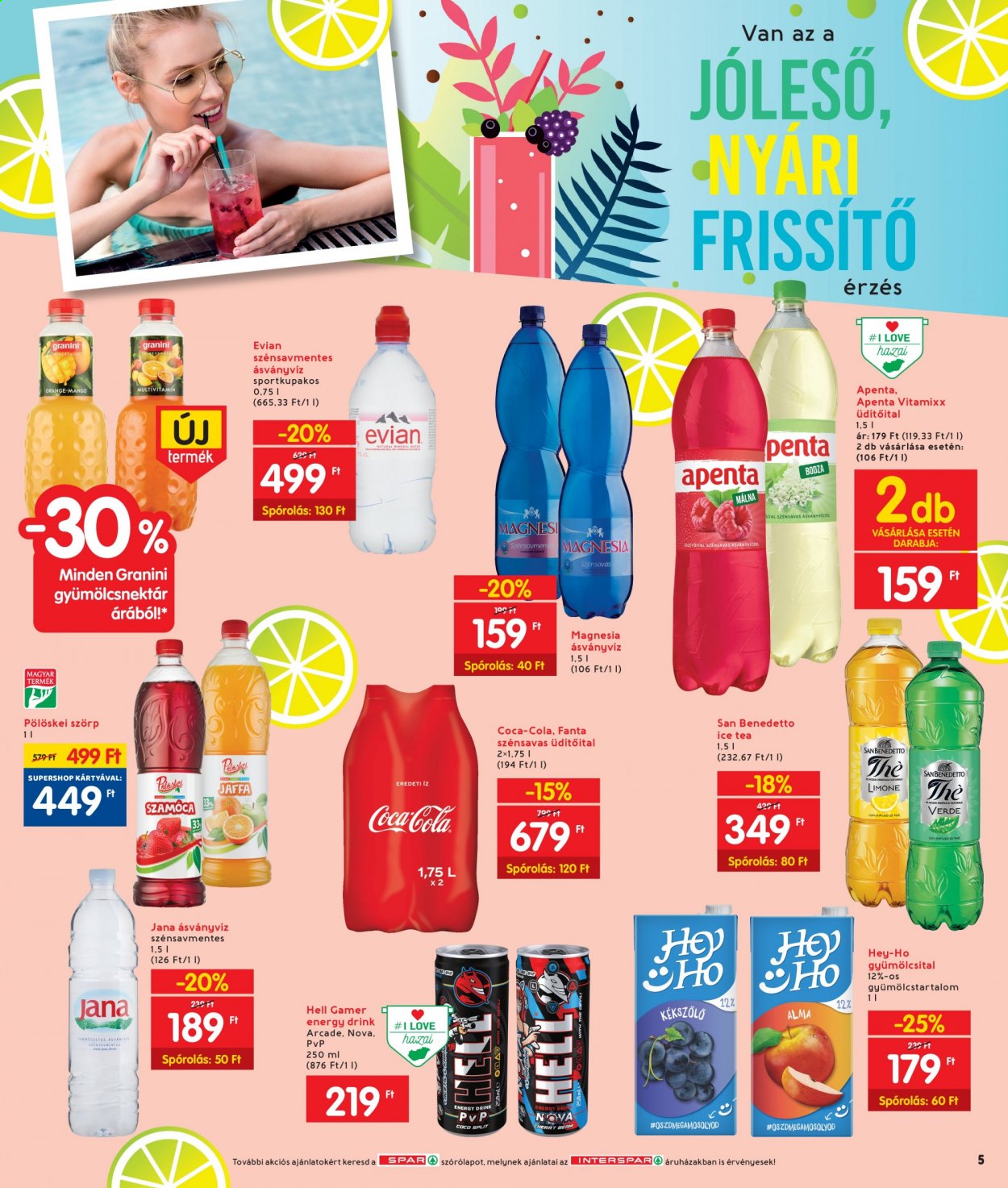 INTERSPAR akciós újságok - 2021.07.15 - 2021.07.21. Oldal 5