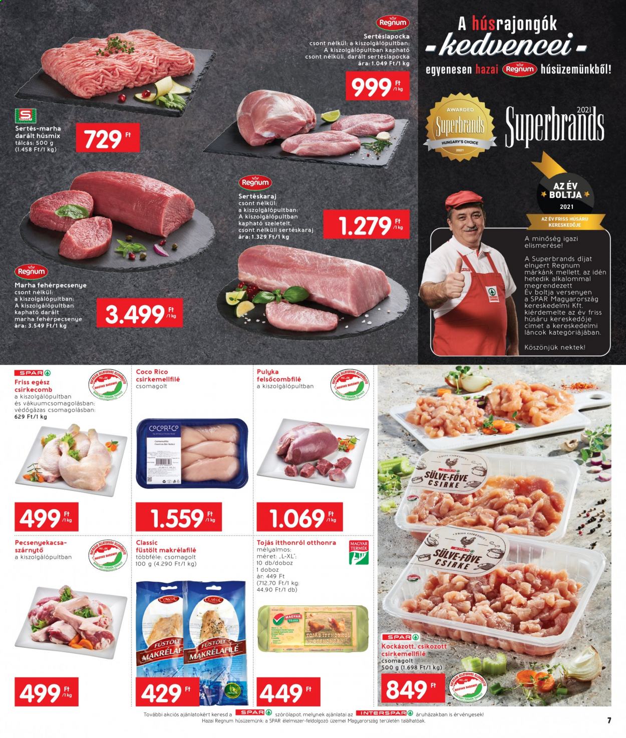 INTERSPAR akciós újságok - 2021.07.15 - 2021.07.21. Oldal 7
