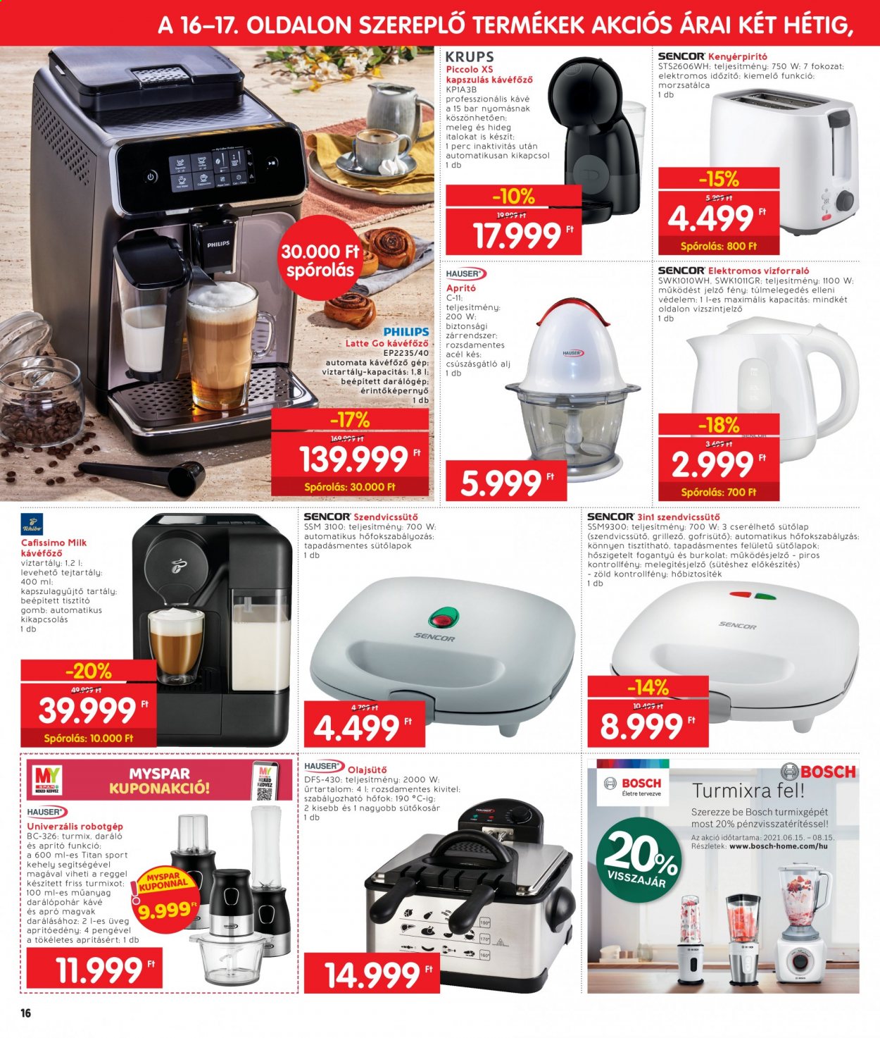 INTERSPAR akciós újságok - 2021.07.15 - 2021.07.21. Oldal 16
